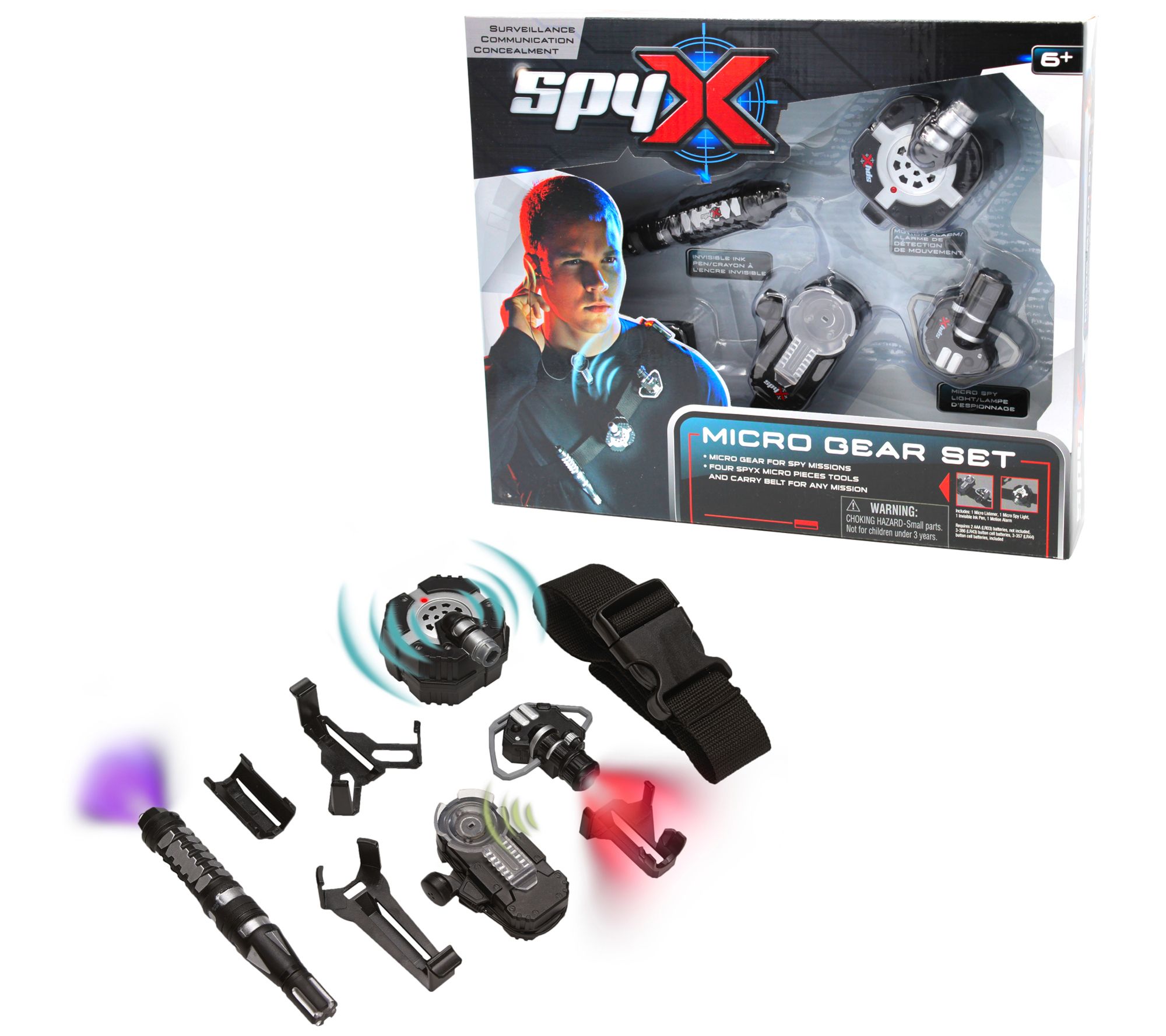 SpyX Micro Gear Toy Spy Set