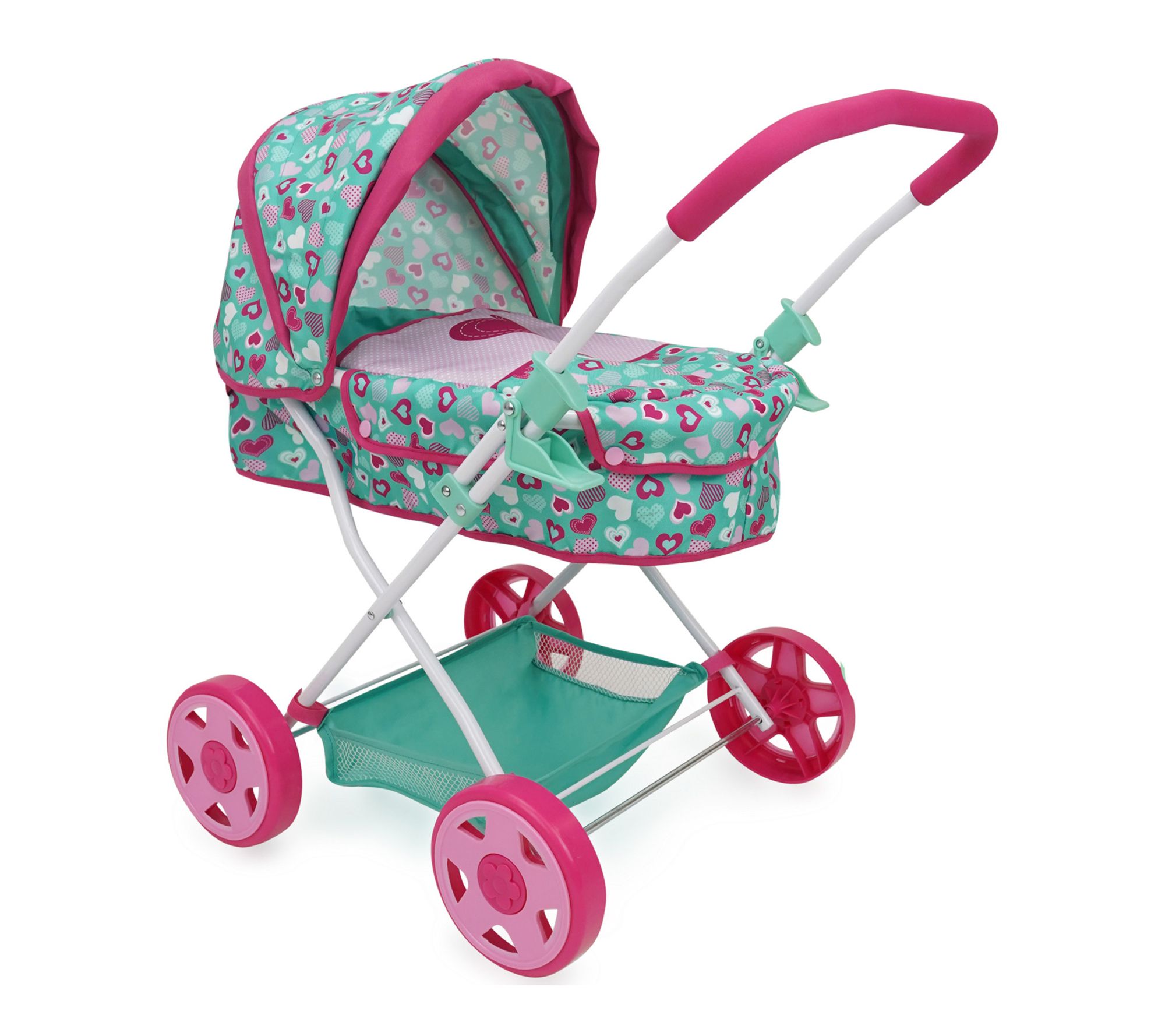 509 Crew Mint Heart - Daisy Doll Pram