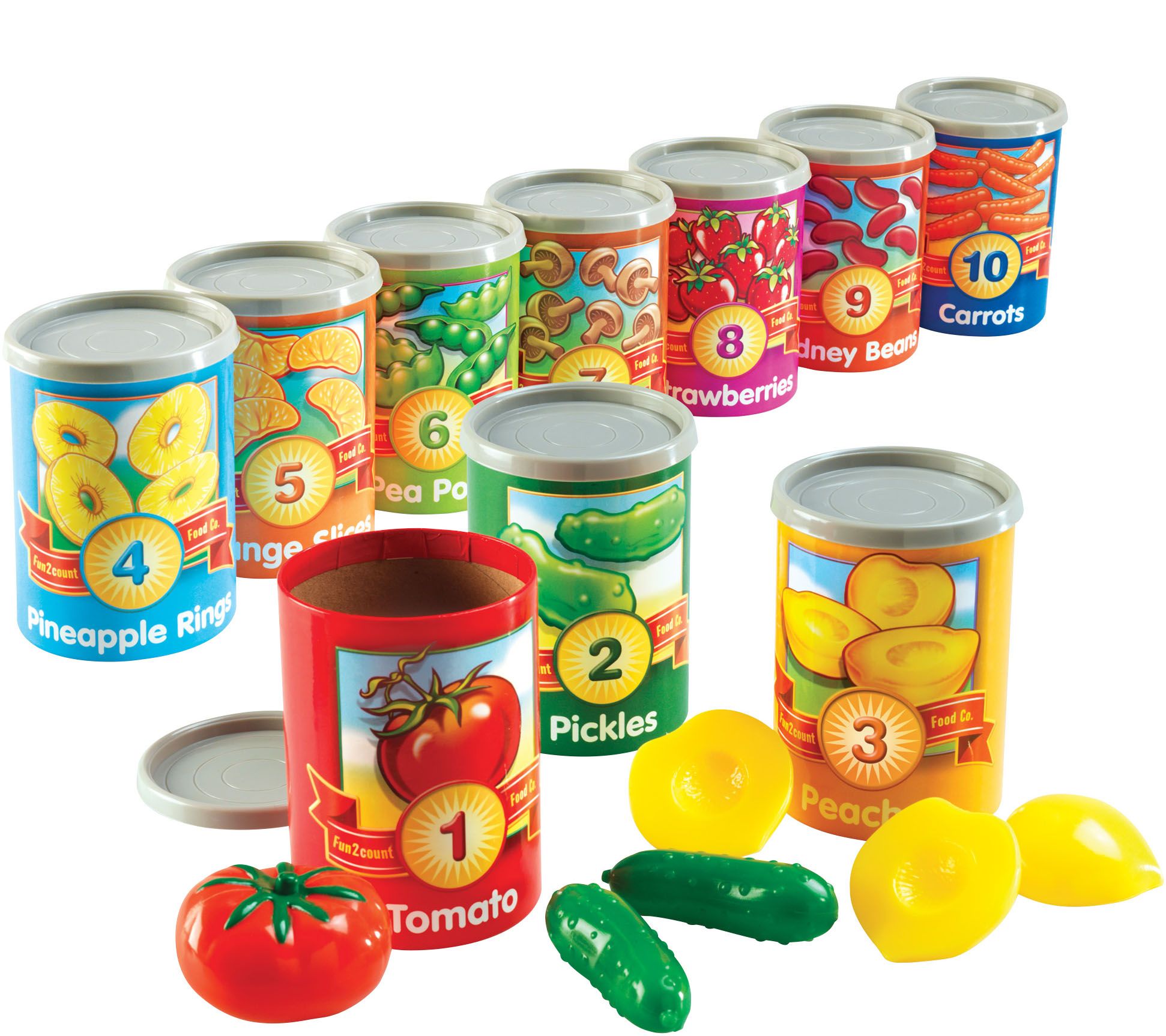 1 to 10 Counting Cans by Learning Resources — QVC.com