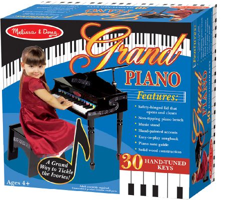 melissa and doug piano blue