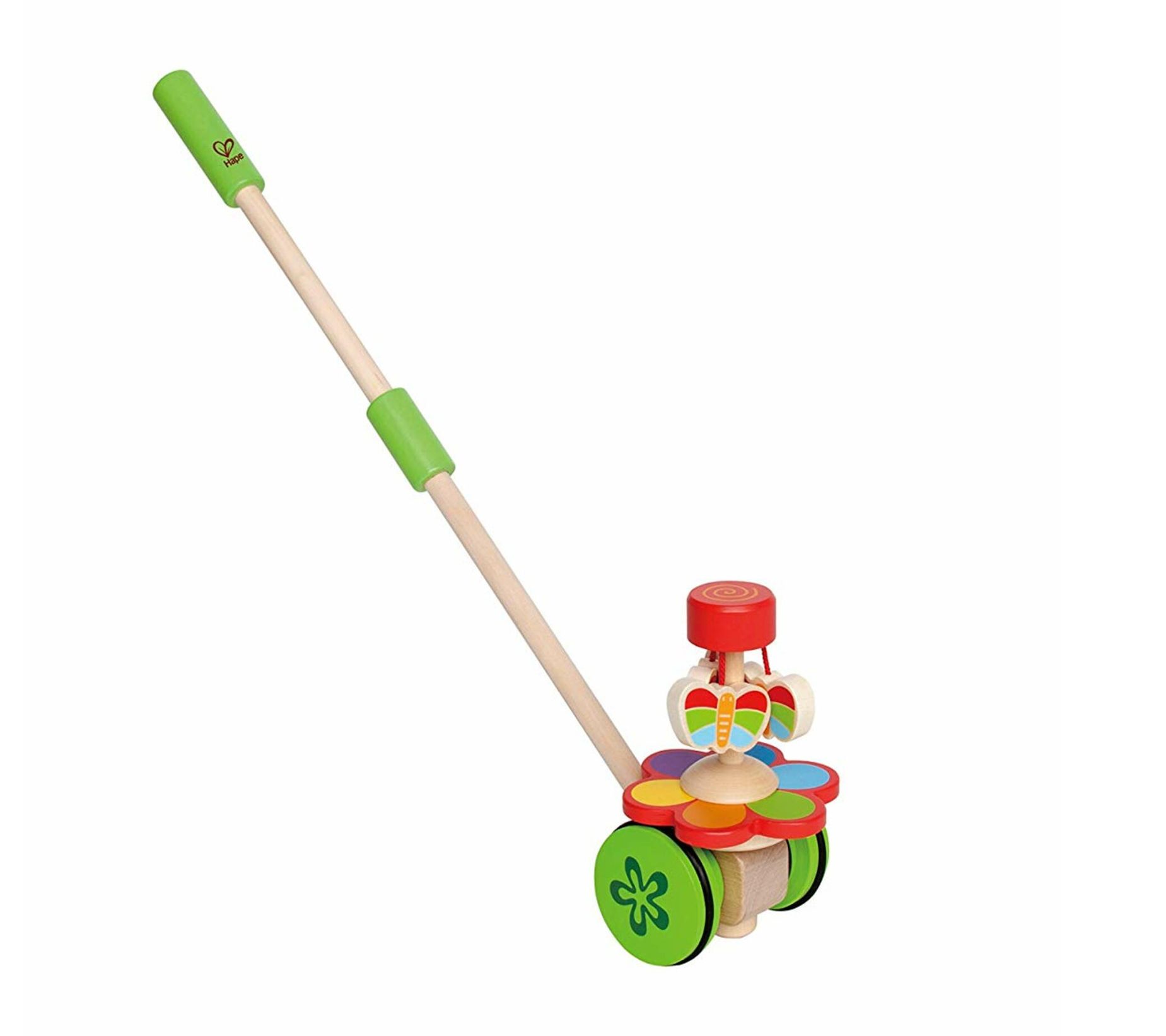 Hape Wooden Push & Pull Butterfly Walking Toy