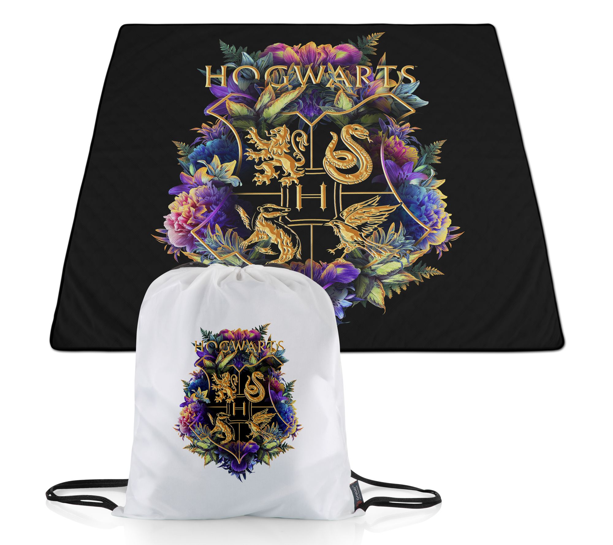 Harry Potter Hogwarts Impresa Outdoor Picnic Blanket