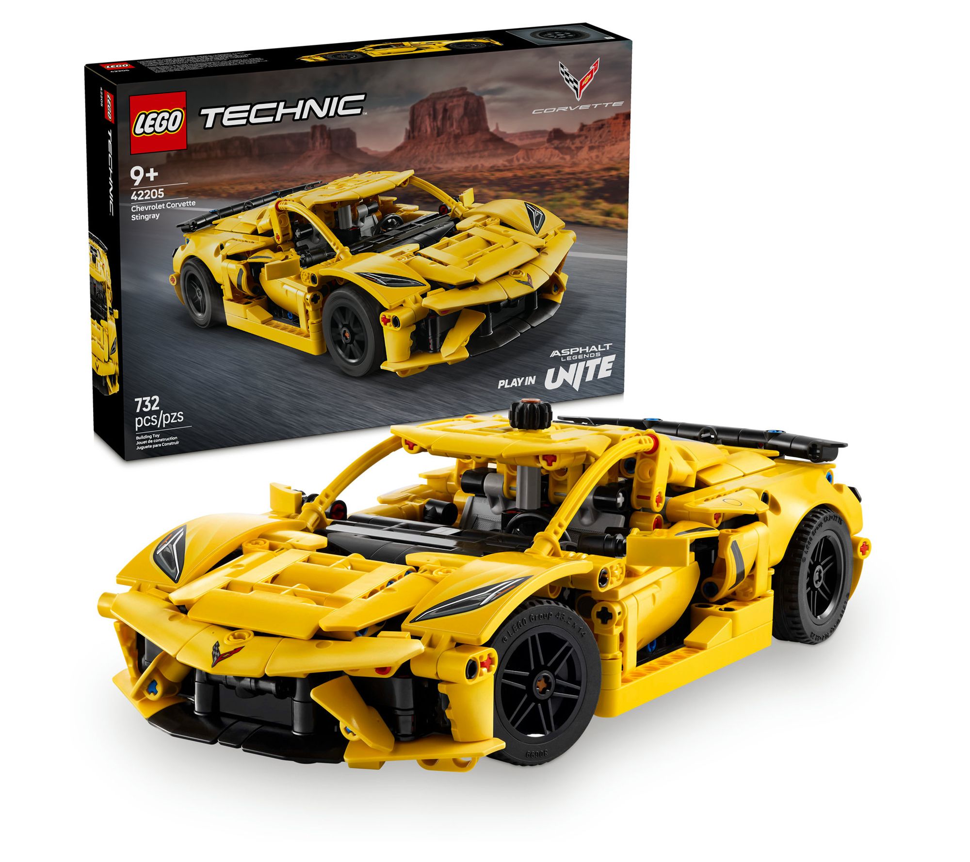 LEGO Technic Chevrolet Corvette Stingray Car Model Kit Vehicle