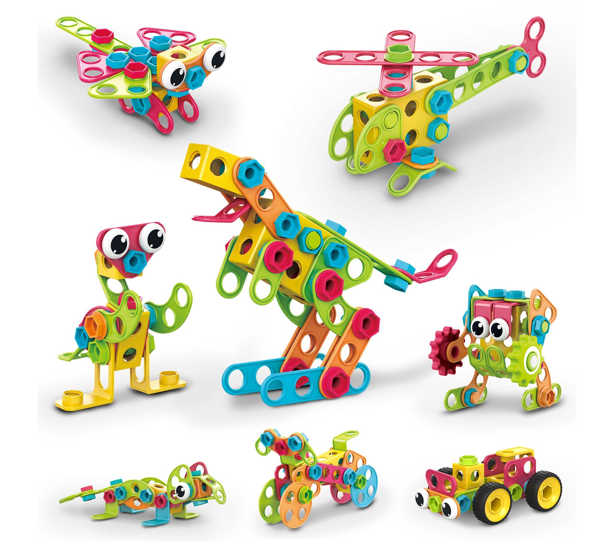 PicassoTiles Engineering Construction Set withoy Power Drill