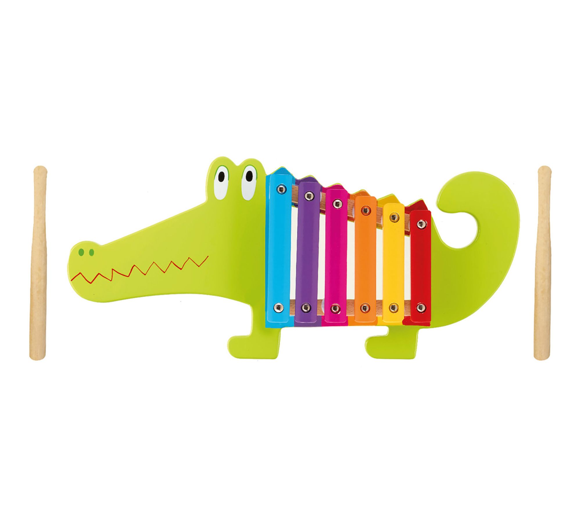 Orange Tree Toys Xylophone Crocodile Wooden Instrument Toy