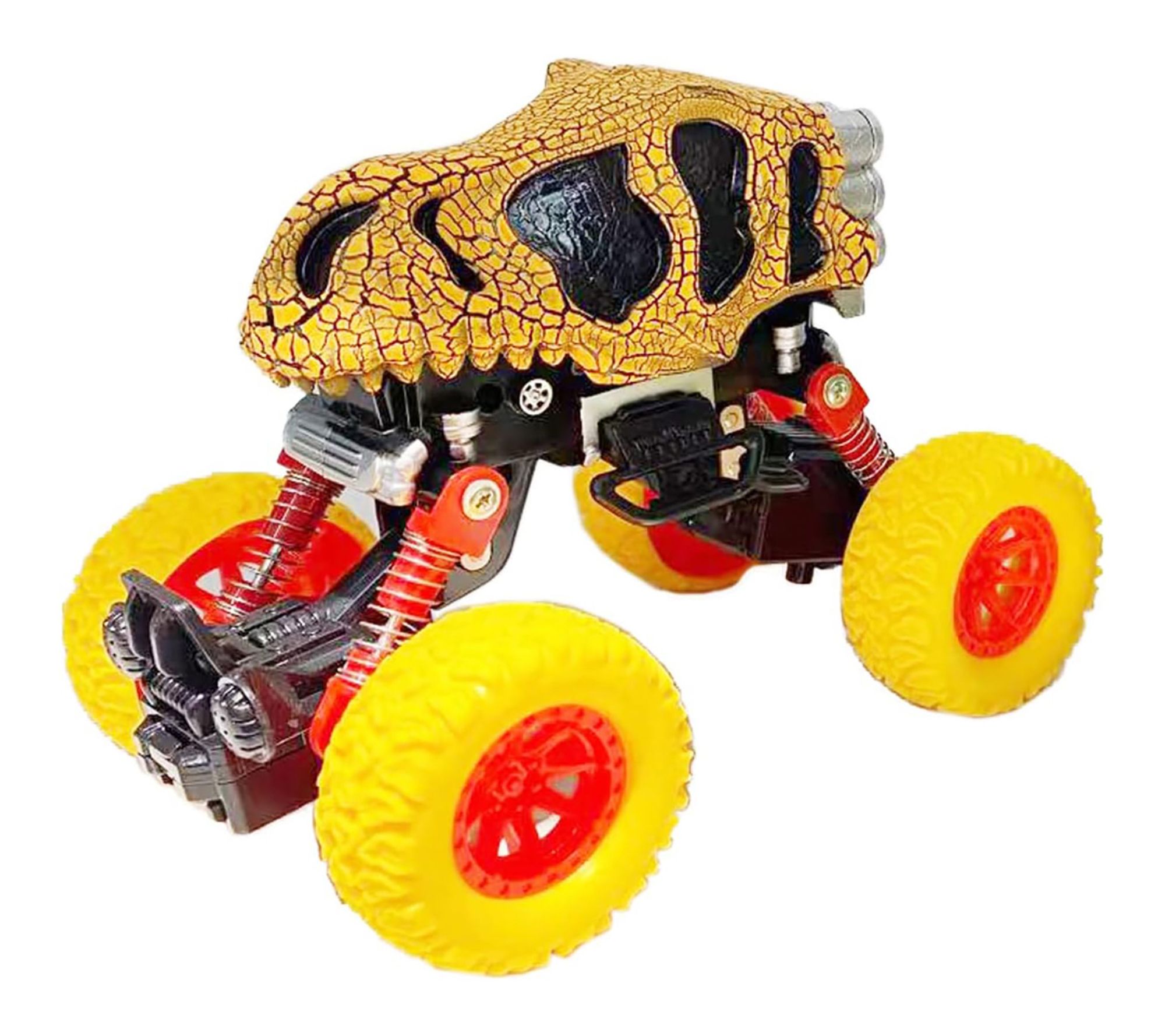 Crazy Truck Big Wheels Dinosaur Truck FrictionPowered Toy Car