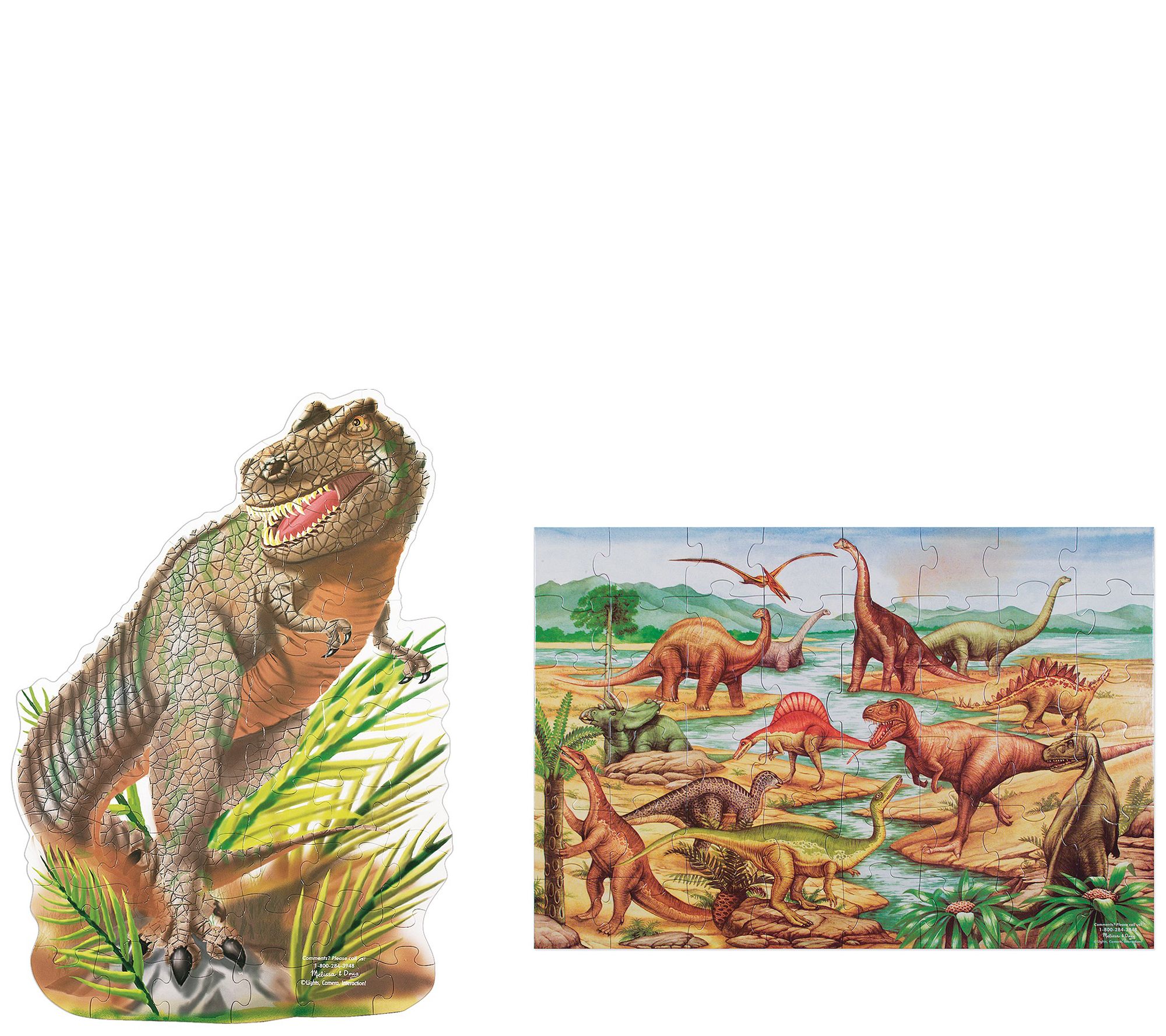melissa and doug dino puzzle