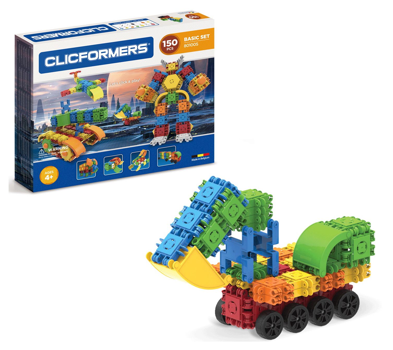 Clicformers Basic Set - 150 Pieces - QVC.com