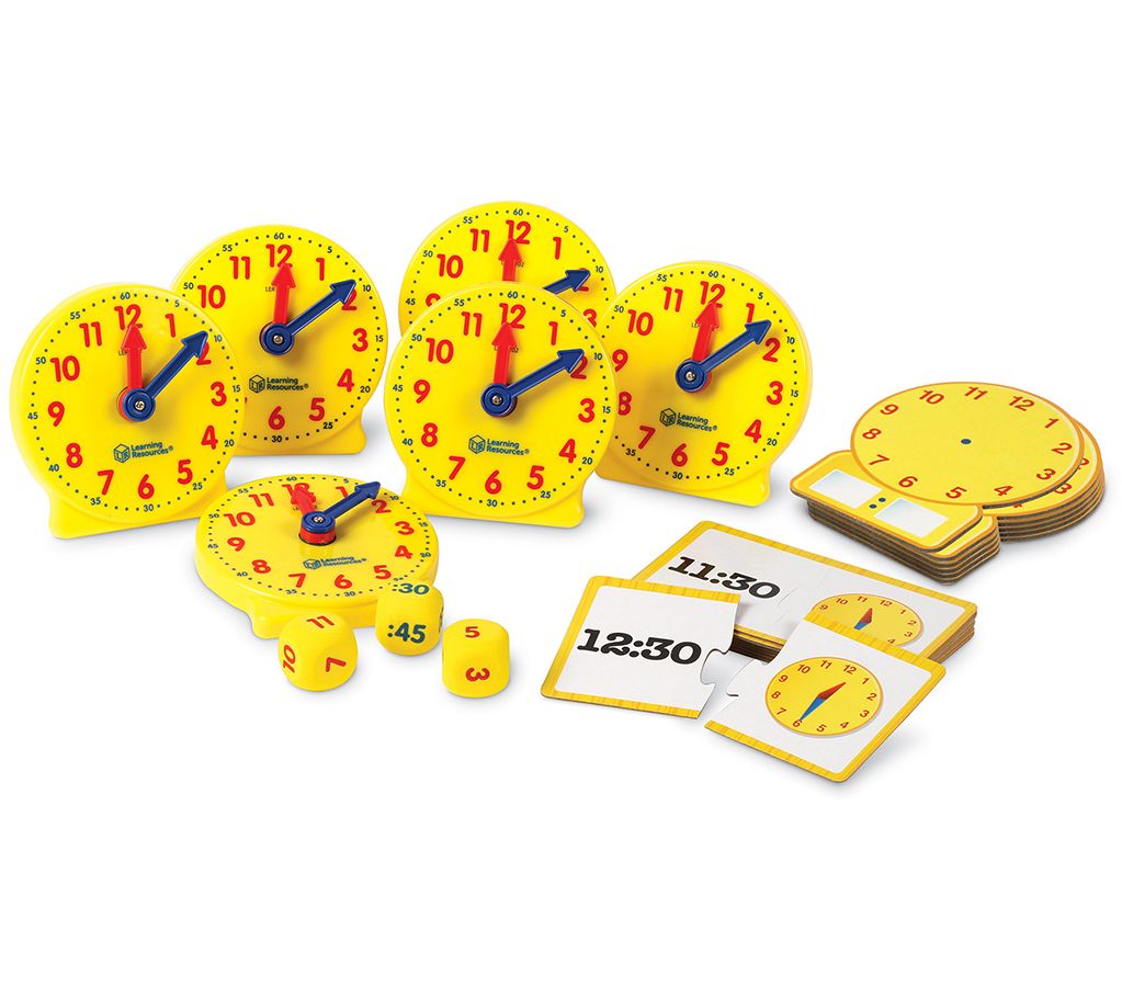 Learning Resources About Time! Small Group Activity Set