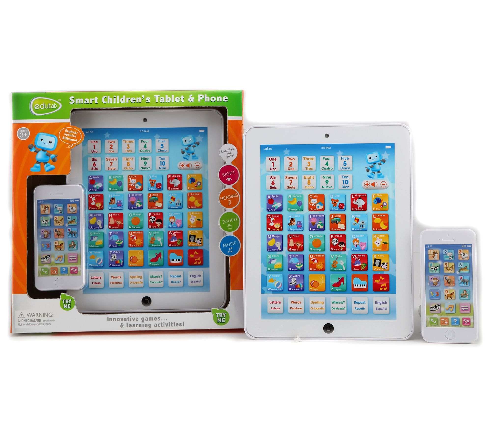 Jupiter Creations Edutab Smart Children's Tablet & Phone Set