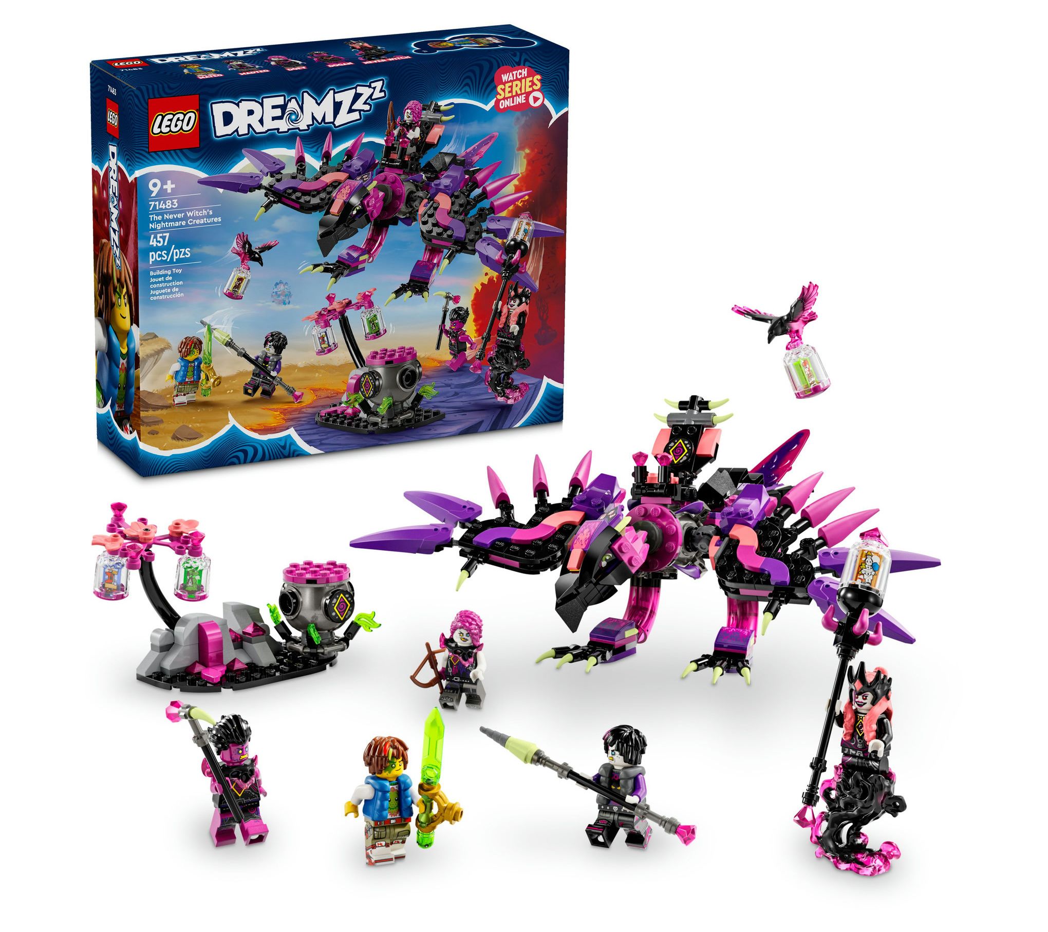 LEGO DREAMZzz The Never Witch's Nightmare Creatures