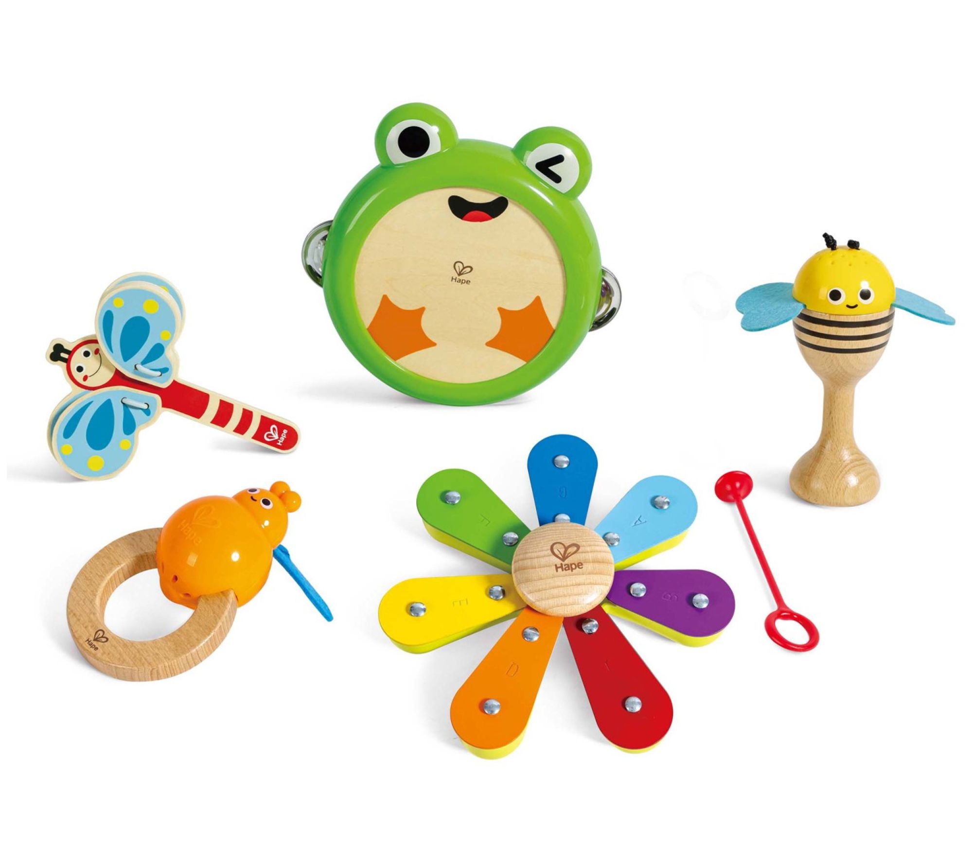 Hape Nature Band Rhythm Kit Music Toy Set