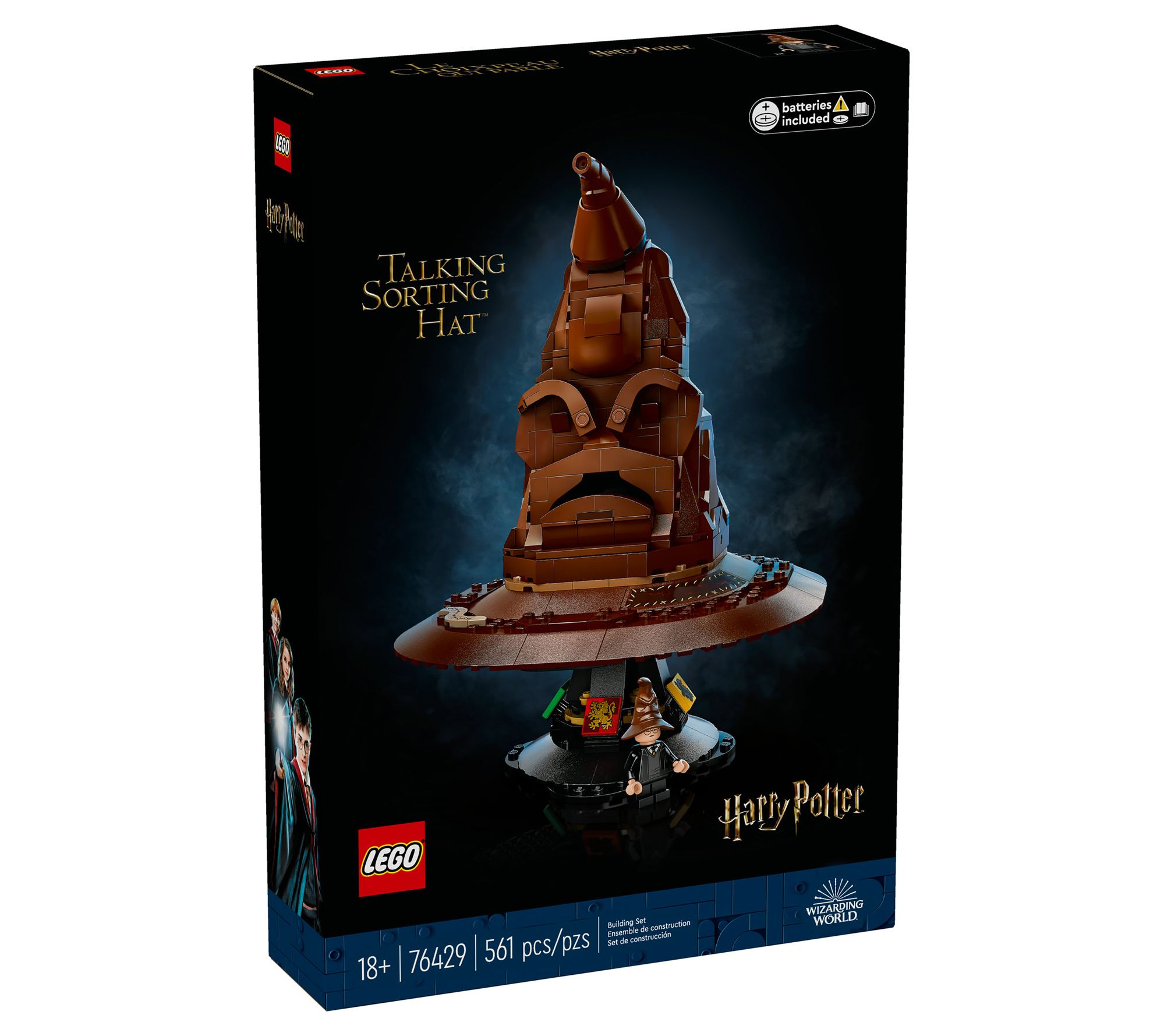 LEGO Harry Potter Talking Sorting Hat Set 76429 - QVC.com