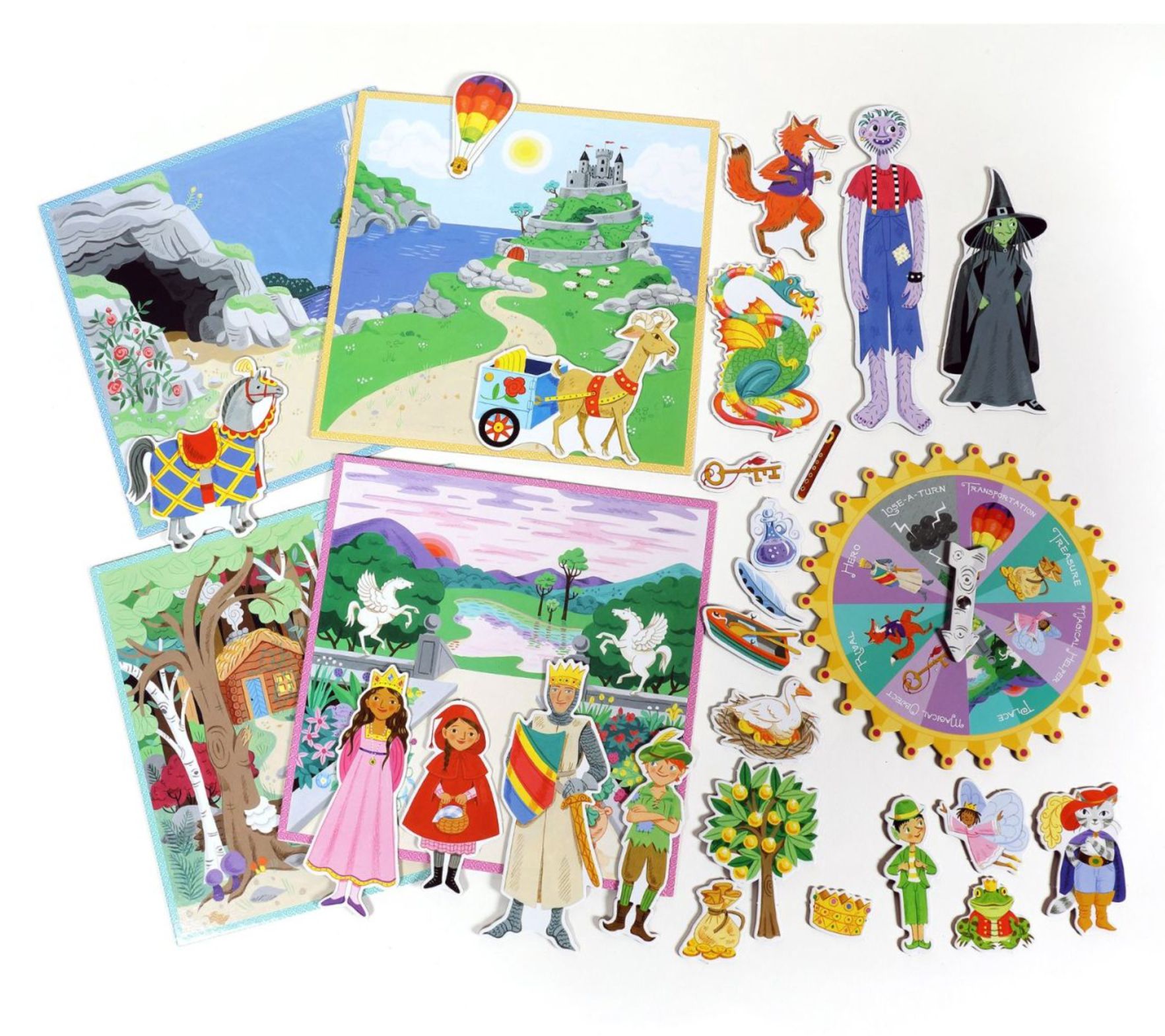 eeBoo Fairytale Spin to Play Game