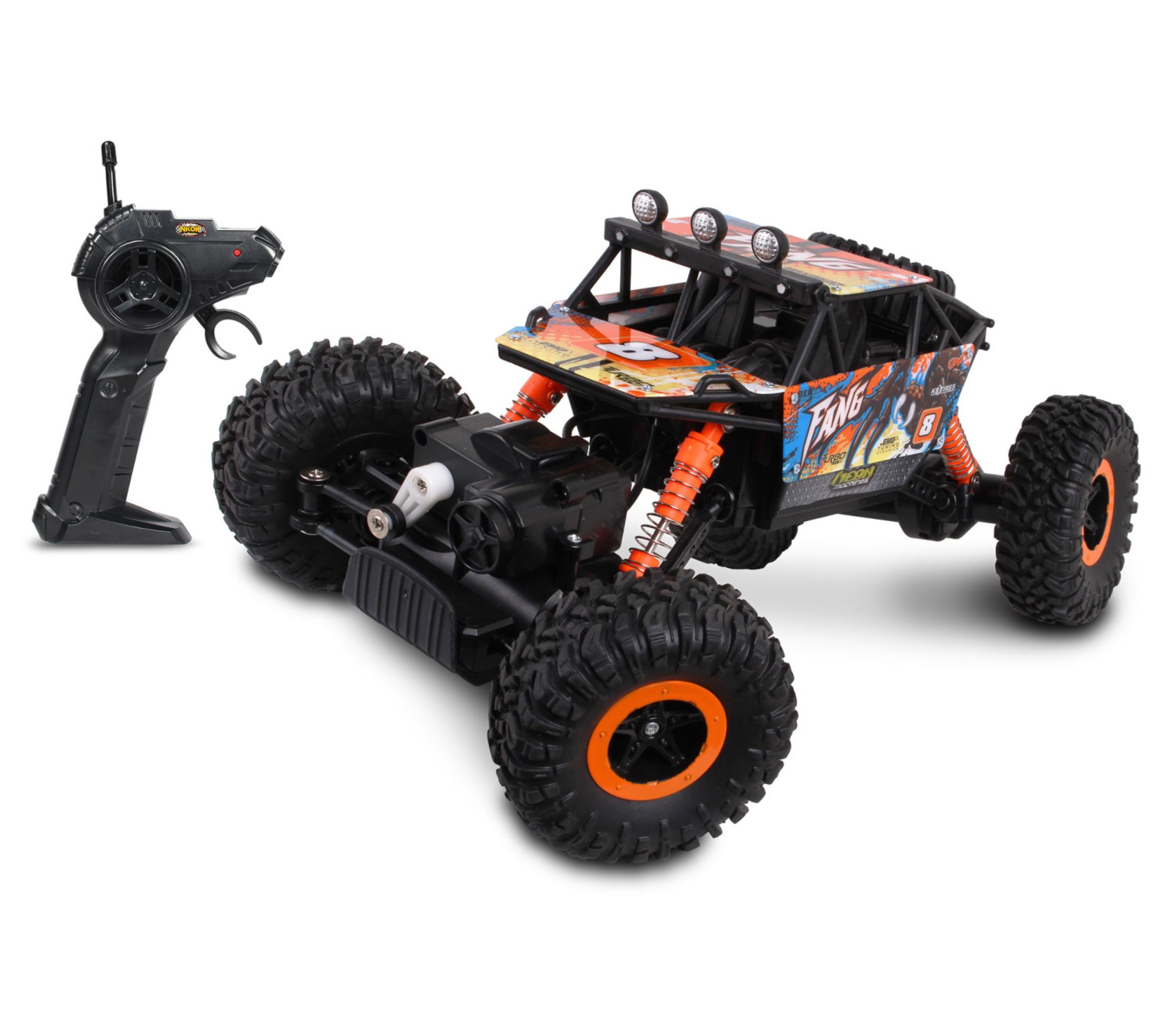 Mean Machines NKOK Rock Crawler Fang Remote Control Car