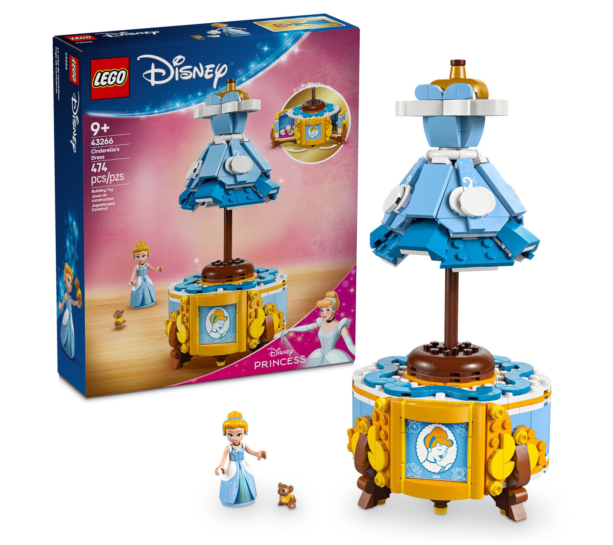  LEGO Disney Princess Cinderella Dress BuildingKit