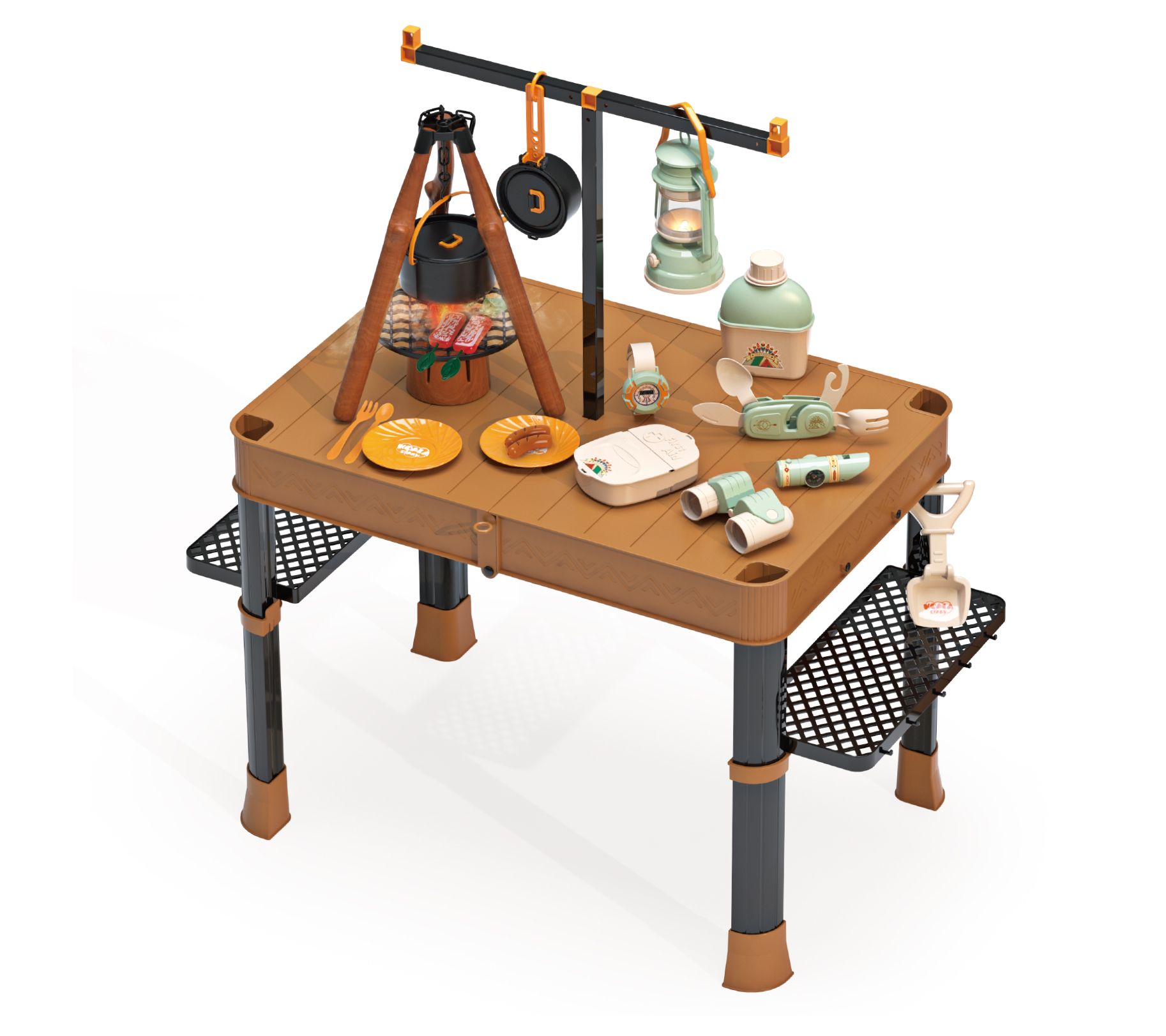 Contixo Kids Camping Playset, 34-Piece Set