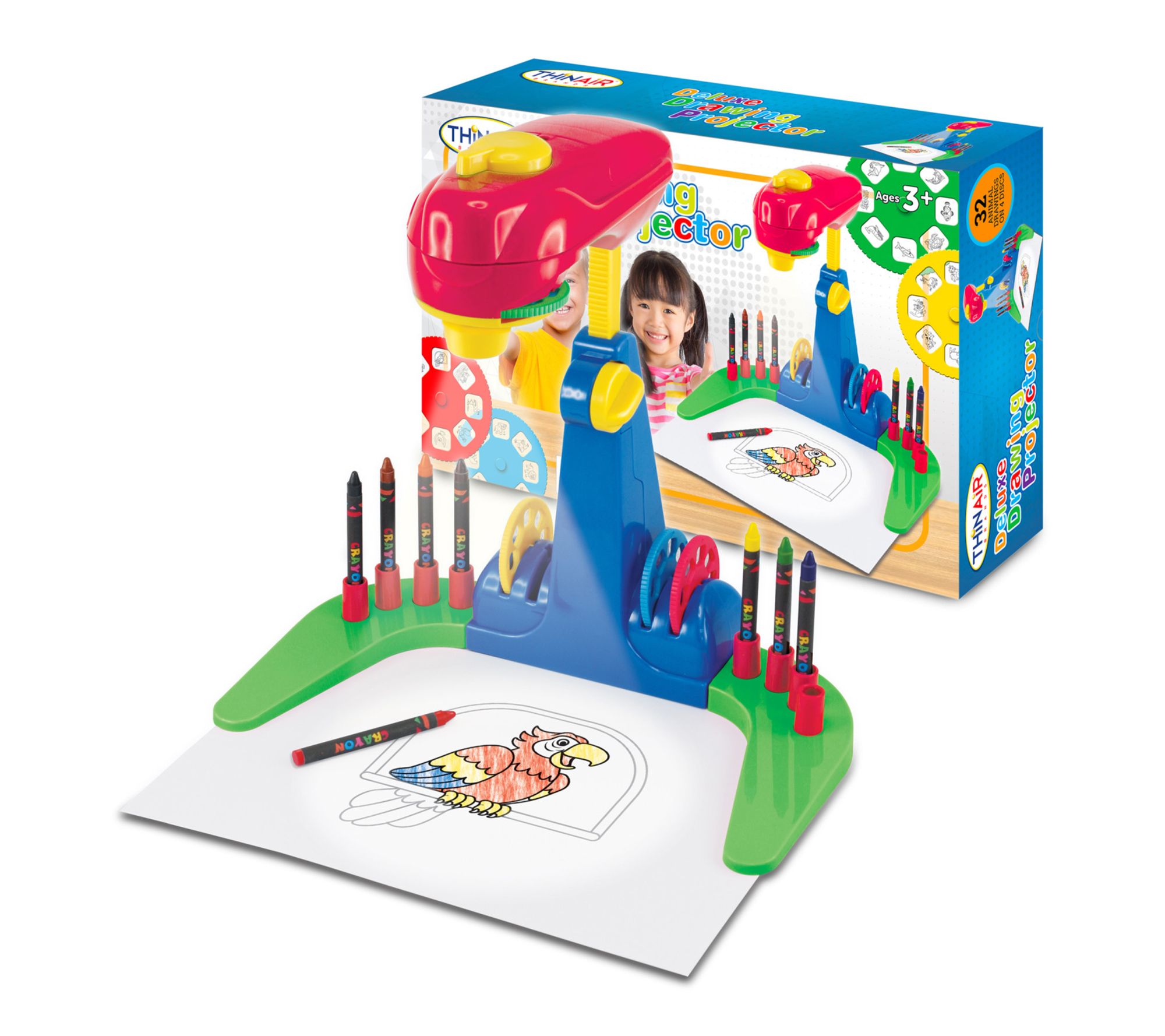 Playful Minds Deluxe Drawing Projector, 14pc Art Kit
