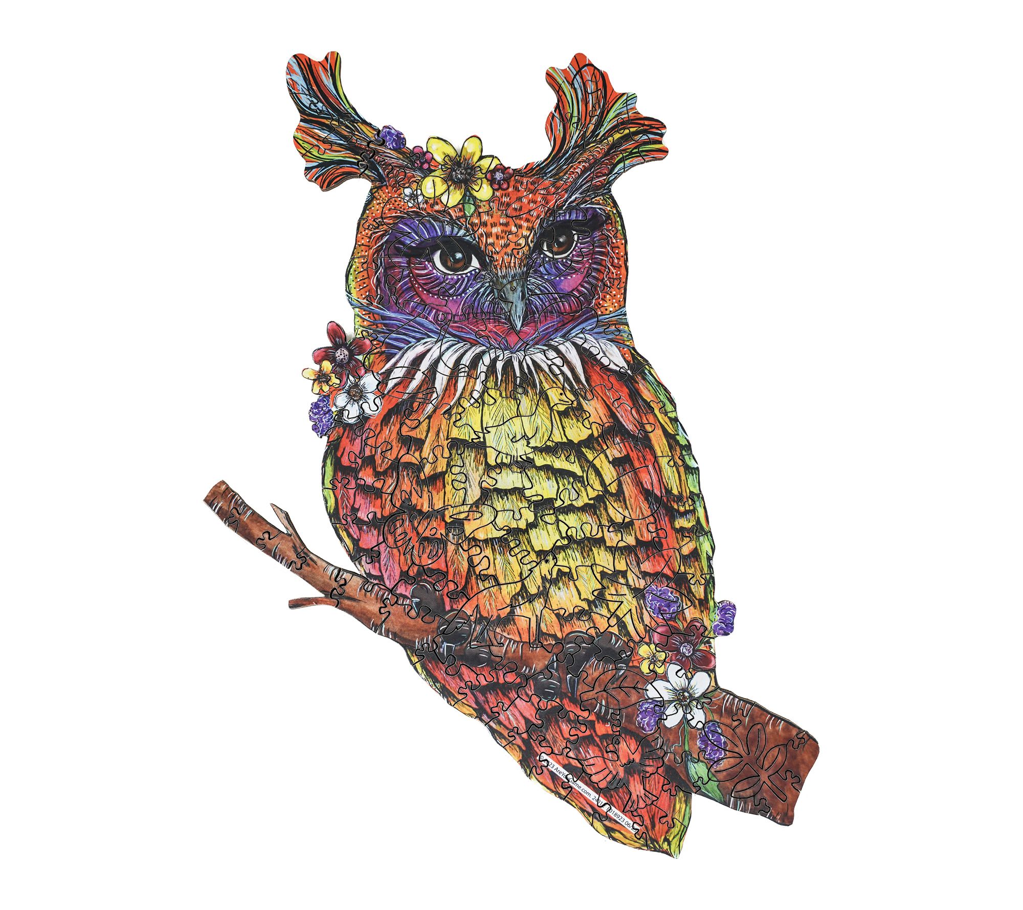 Wooden Jigsaw Puzzle - Owlette: 110 Pcs