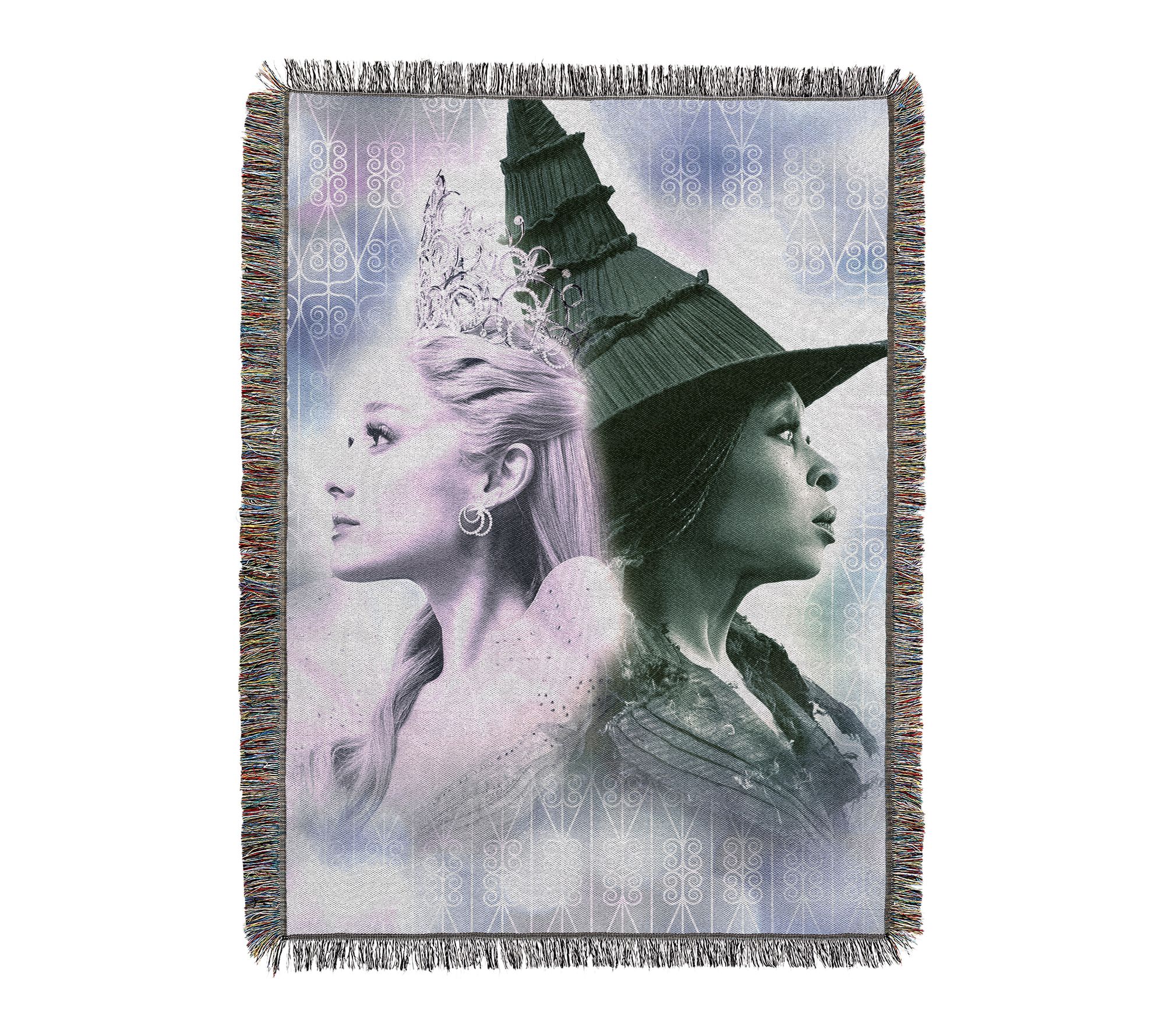 Wicked The Movie 48" x 60" Woven Tapestry Throw
