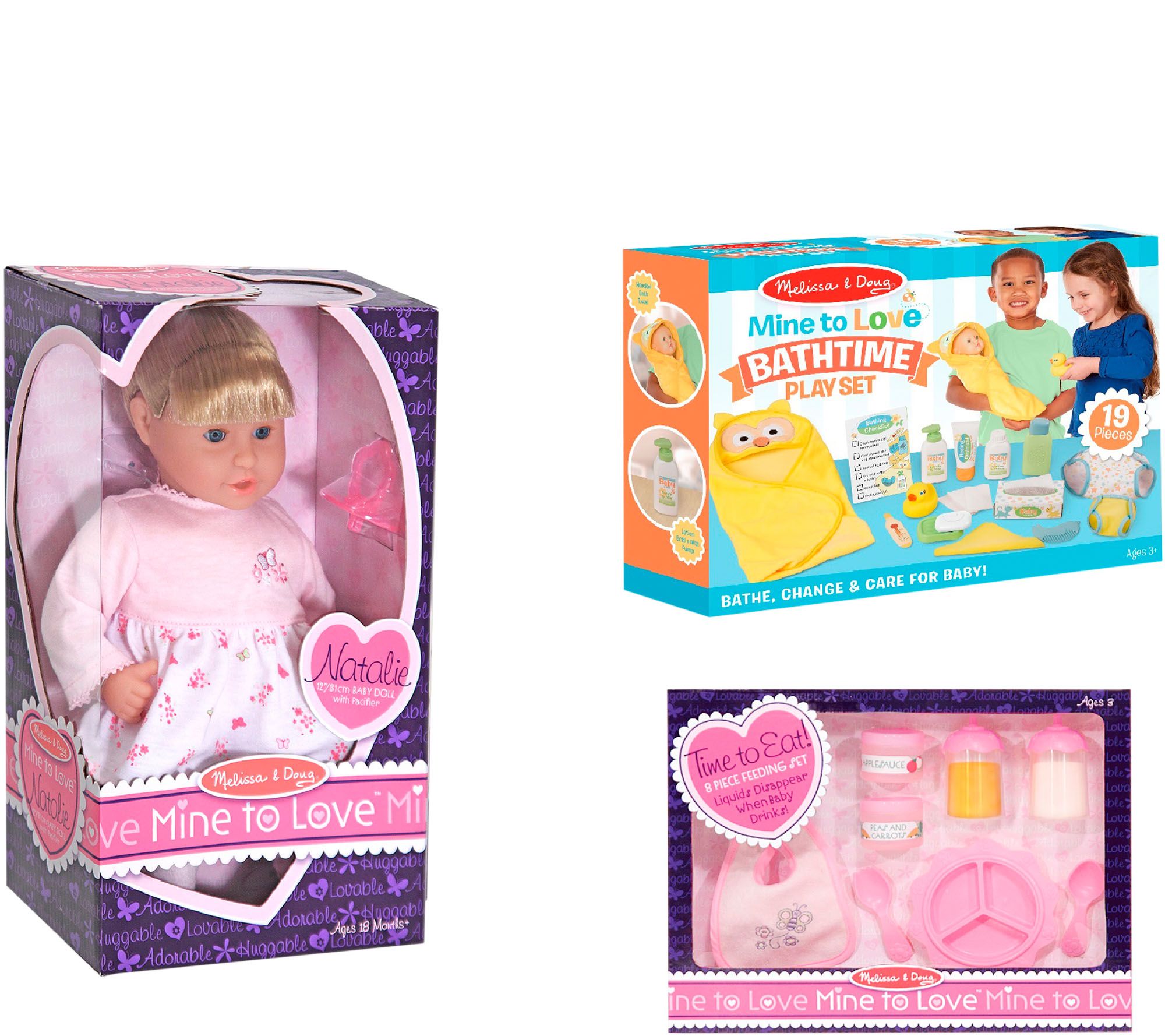 toy baby feeding set