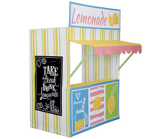 Encourages Imagination & Creativity STEAM Toy Roleplay ROLE PLAY Kids’ Deluxe Lemonade Stand Playhouse Pretend Play Ages 3+ Indoor & Outdoor Play Tent 100% Cotton Canvas STEM Play Set 