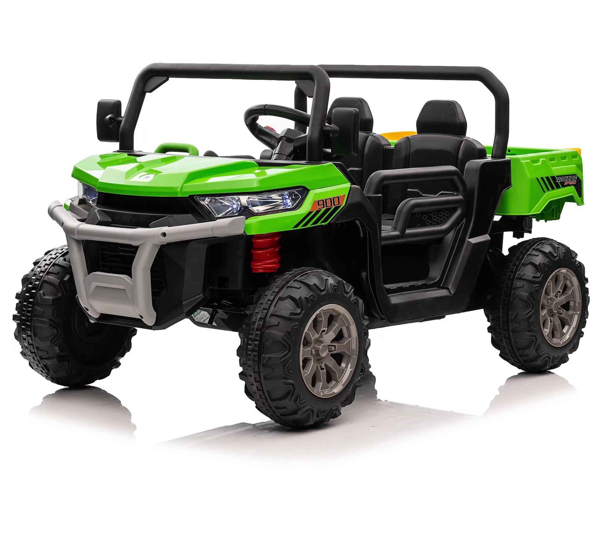Blazin' Wheels 12V Green Utility Truck w/ Remote Control