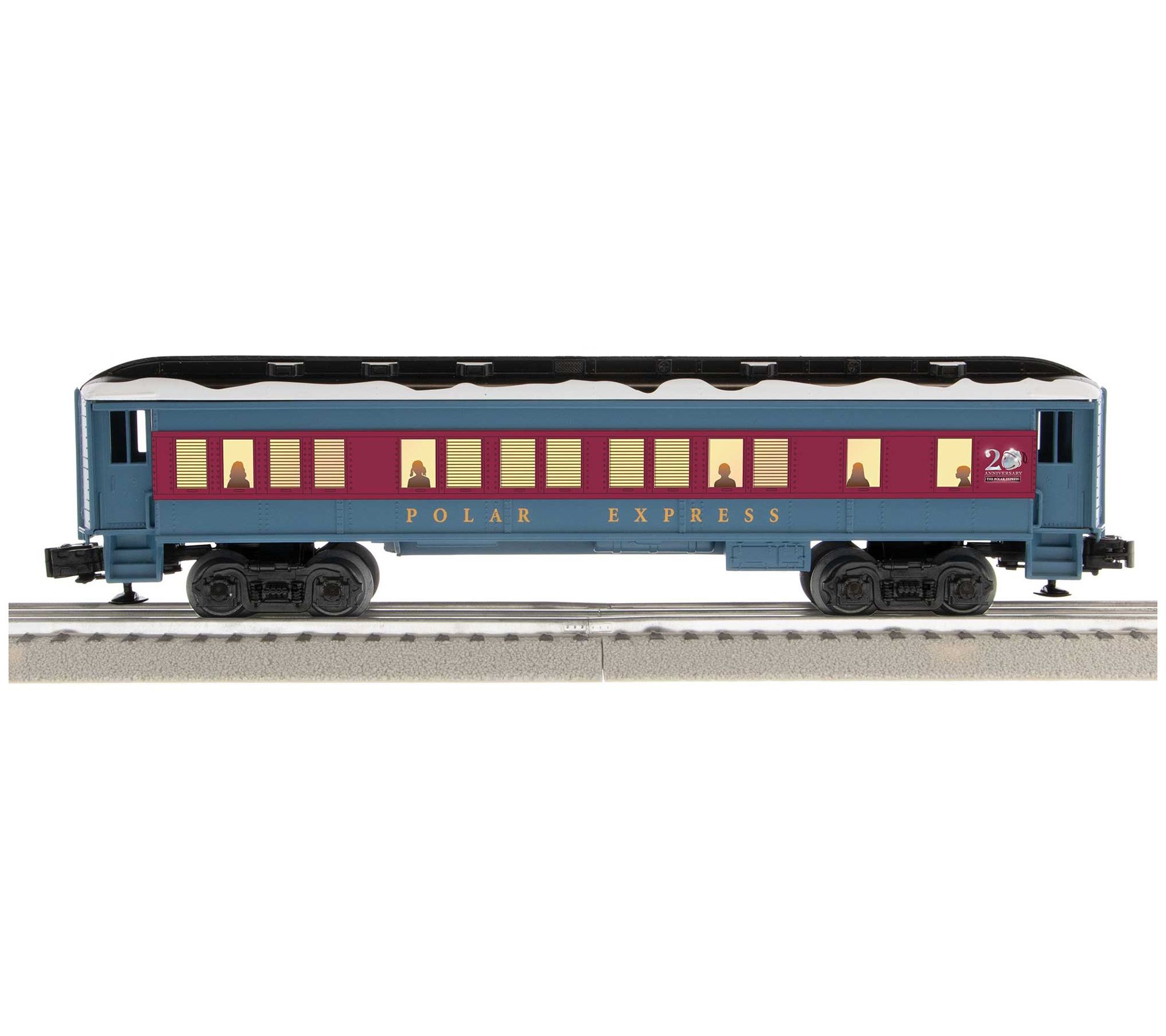 The Polar Express 20th Anniversary Add-On Coach- White Roof
