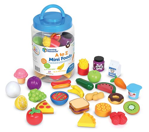 Learning Resources Mini Alphabet Foods