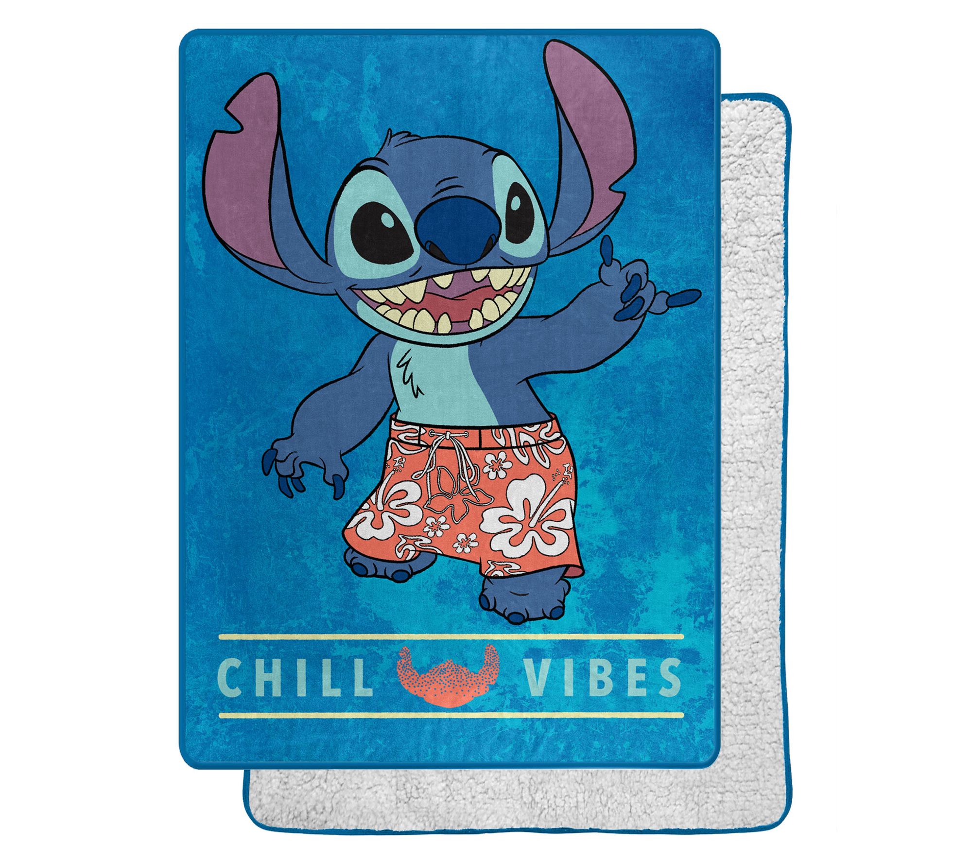 The Northwest Group Disney Lilo and Stitch 60x80 Sherpa Throw