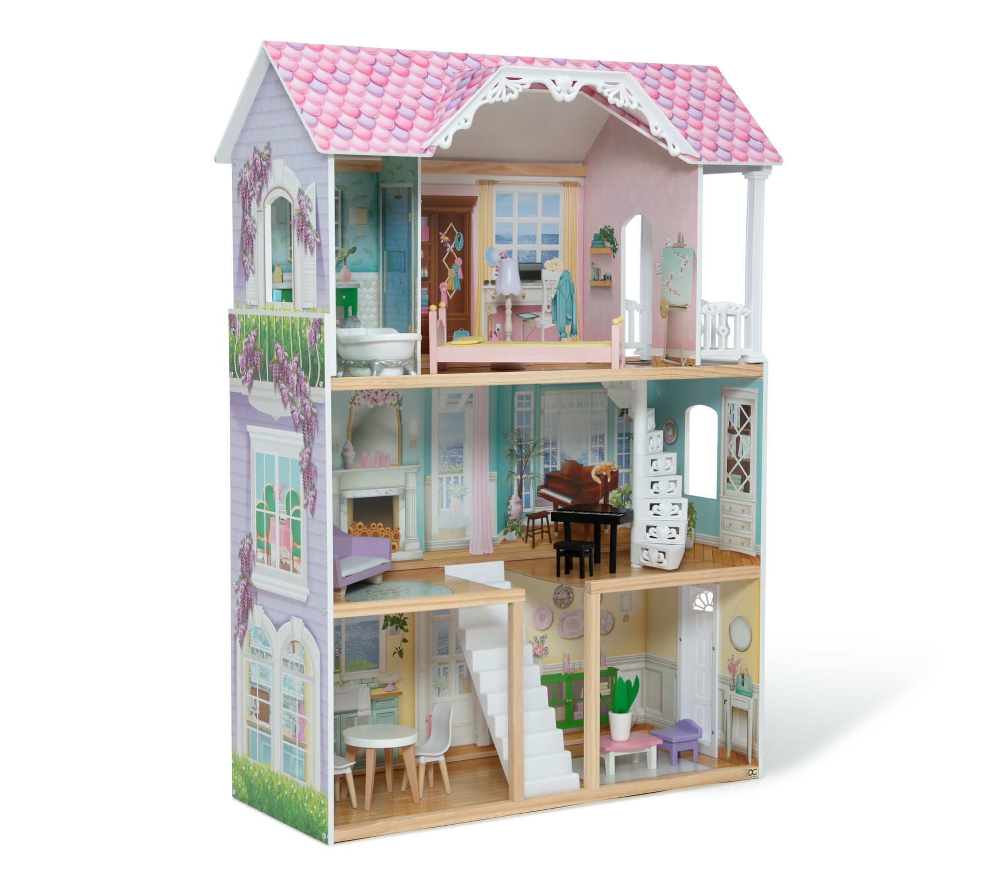 Delta Children MySize Dollhouse w/ Accessories