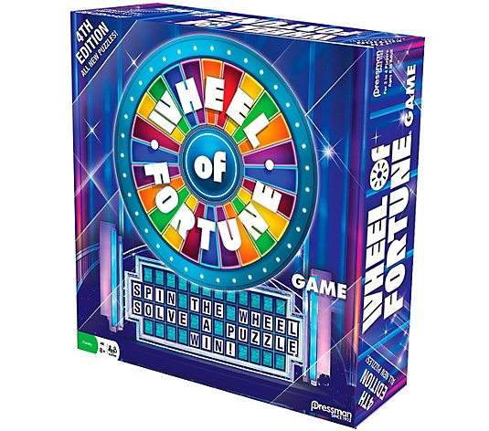Pressman - Wheel of Fortune Game - 4th Edition