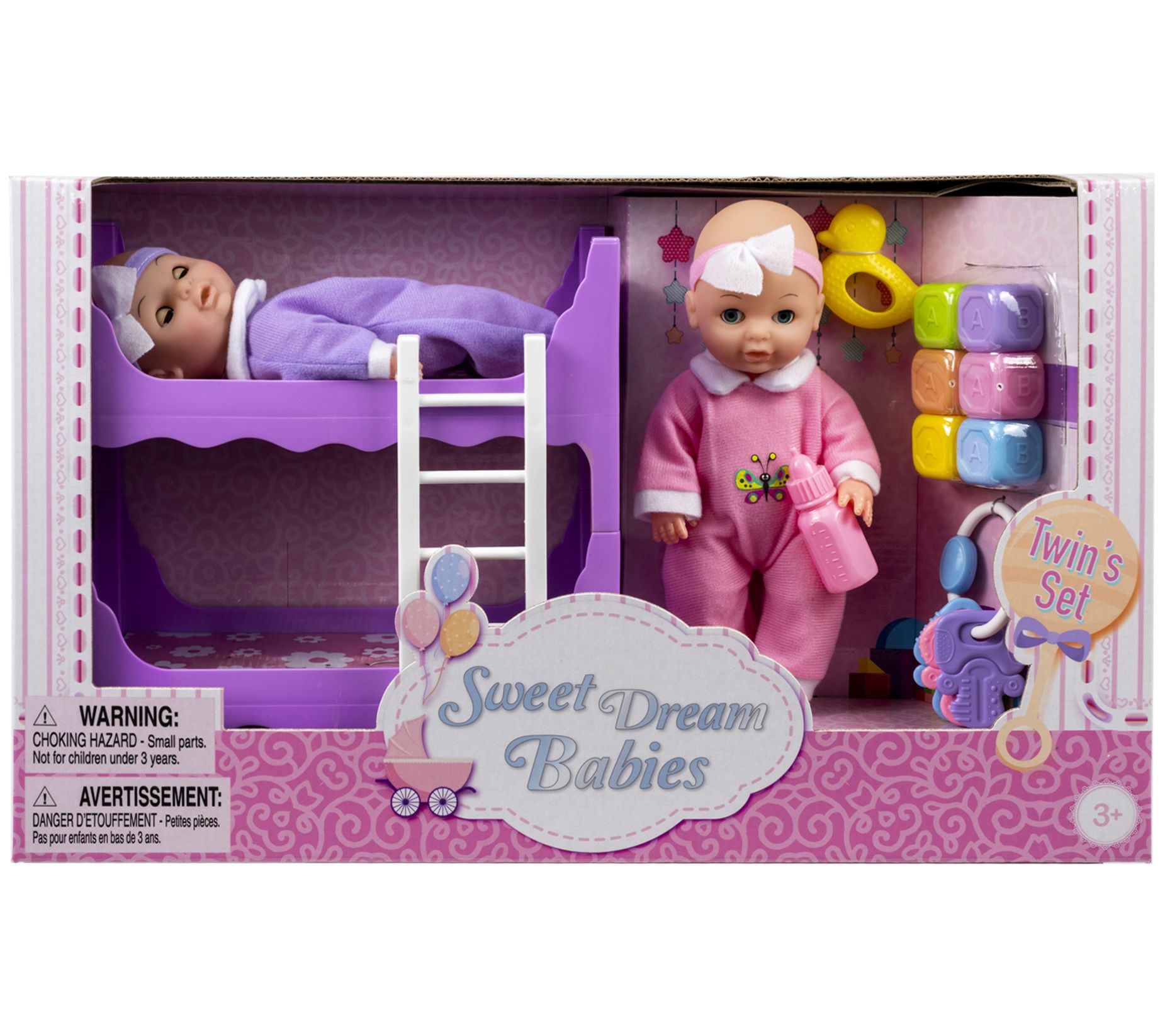 Dream Twins Bunk Bed Baby Doll Set, My Twin Doll Bunk Bed