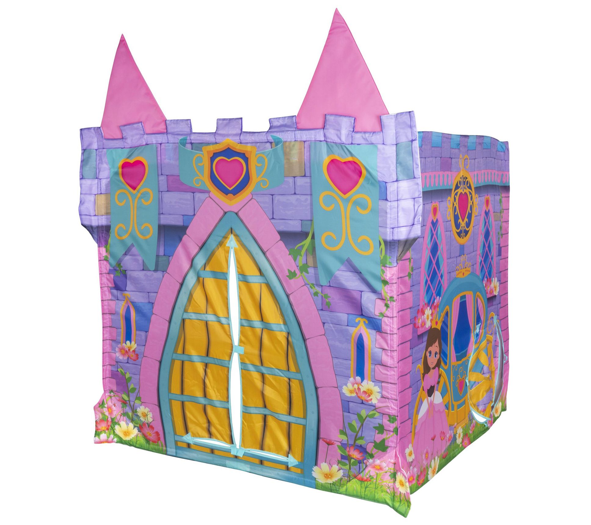 Kids' Rug, Princess Castle Play mat for Girls' Room Décor 59“ x 39