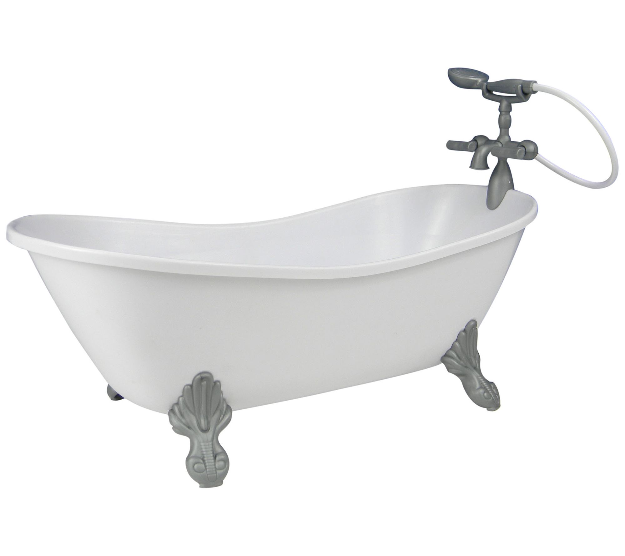 Sophia's by Teamson Kids 18" Doll Classic Clawfoot Bathtub