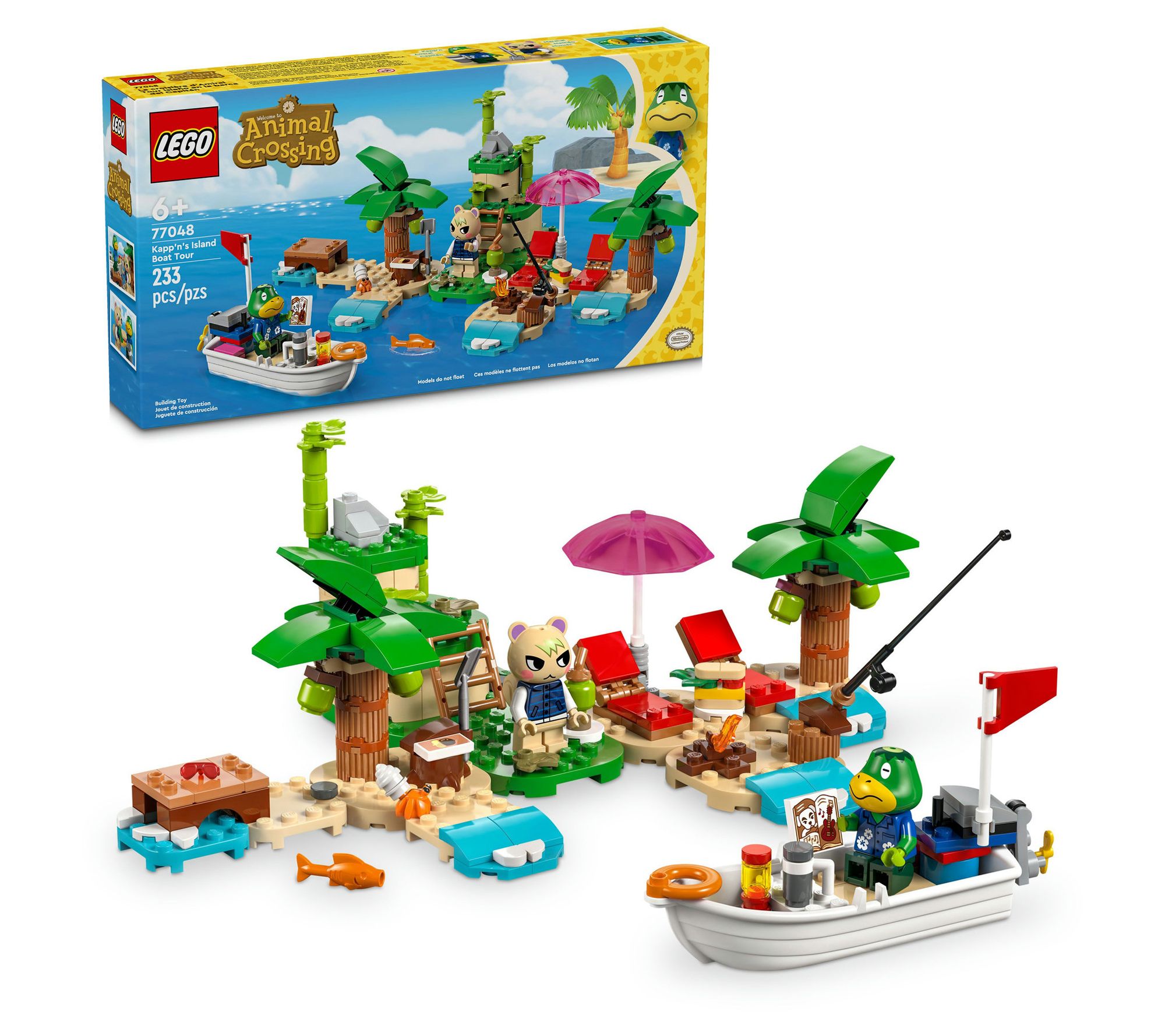 LEGO Animal Crossing Kapp'n's Island Boat Tour77048