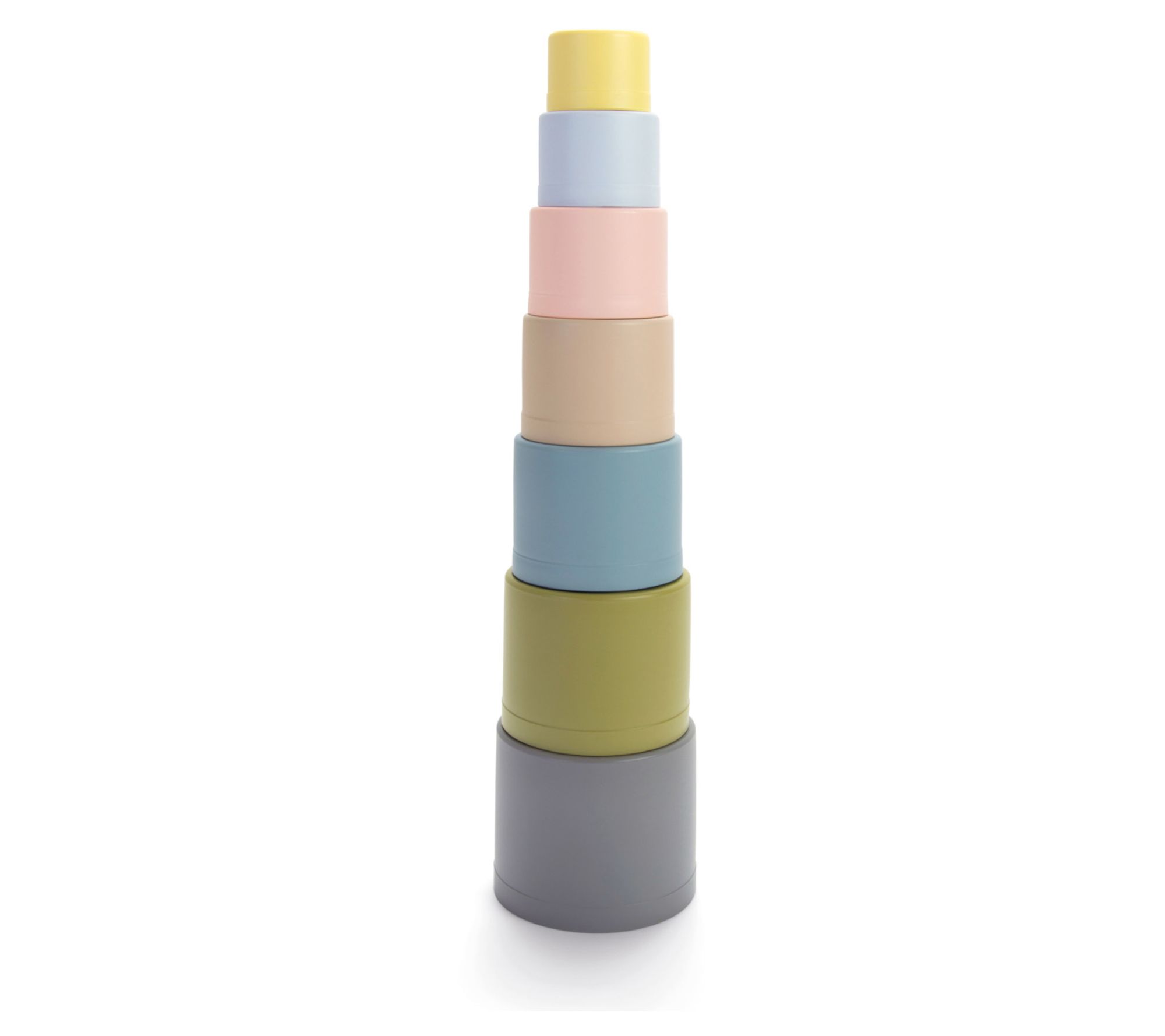 Dantoy Tiny BIO Stacking Play Cups - 7pc Playset