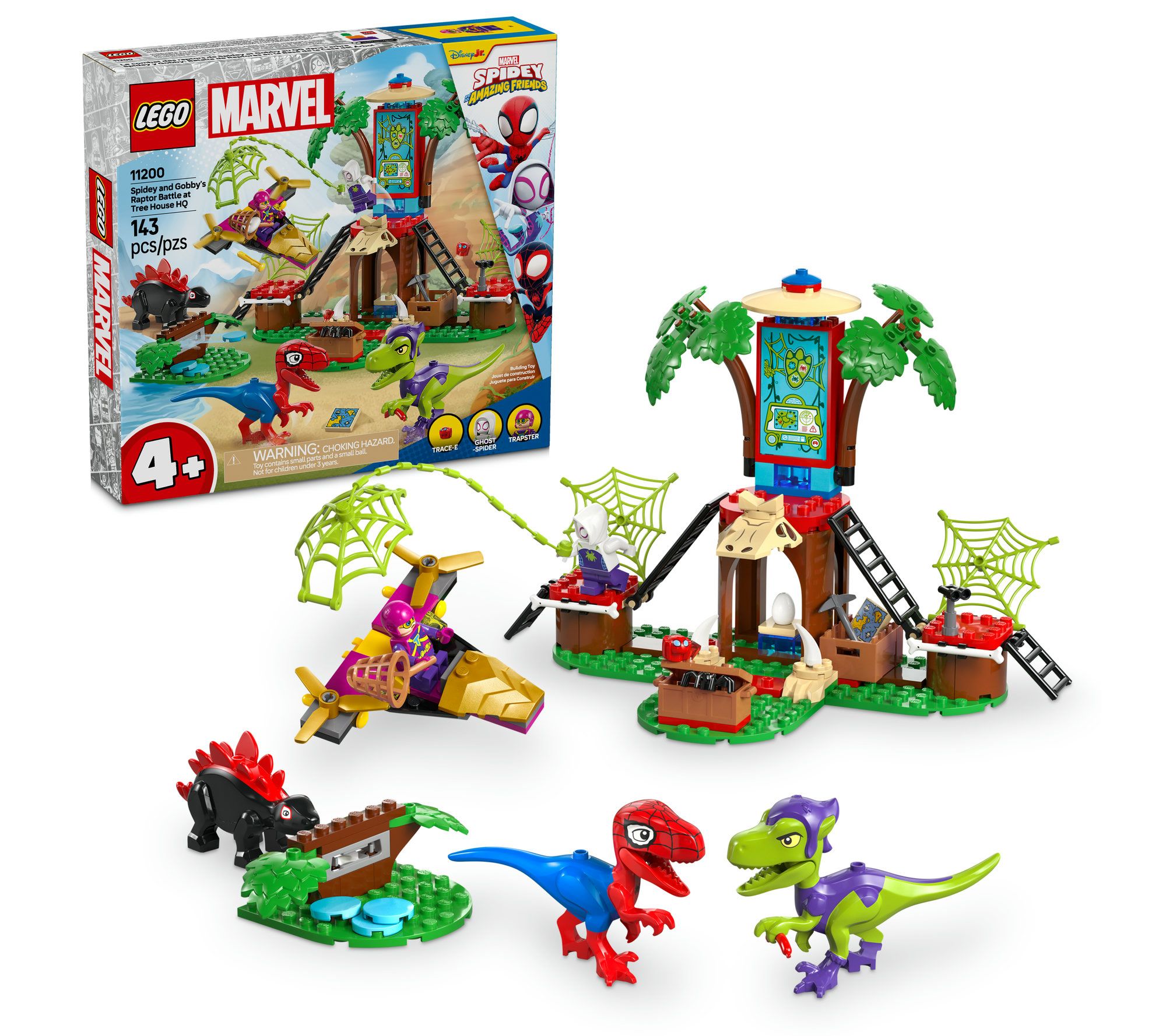LEGO Marvel Spidey And His Amazing Friends Raptor Battle