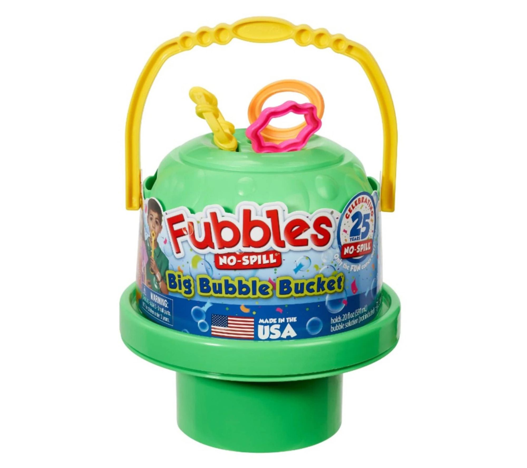 Little Kids Fubbles No Spill Big Bubble Bucket