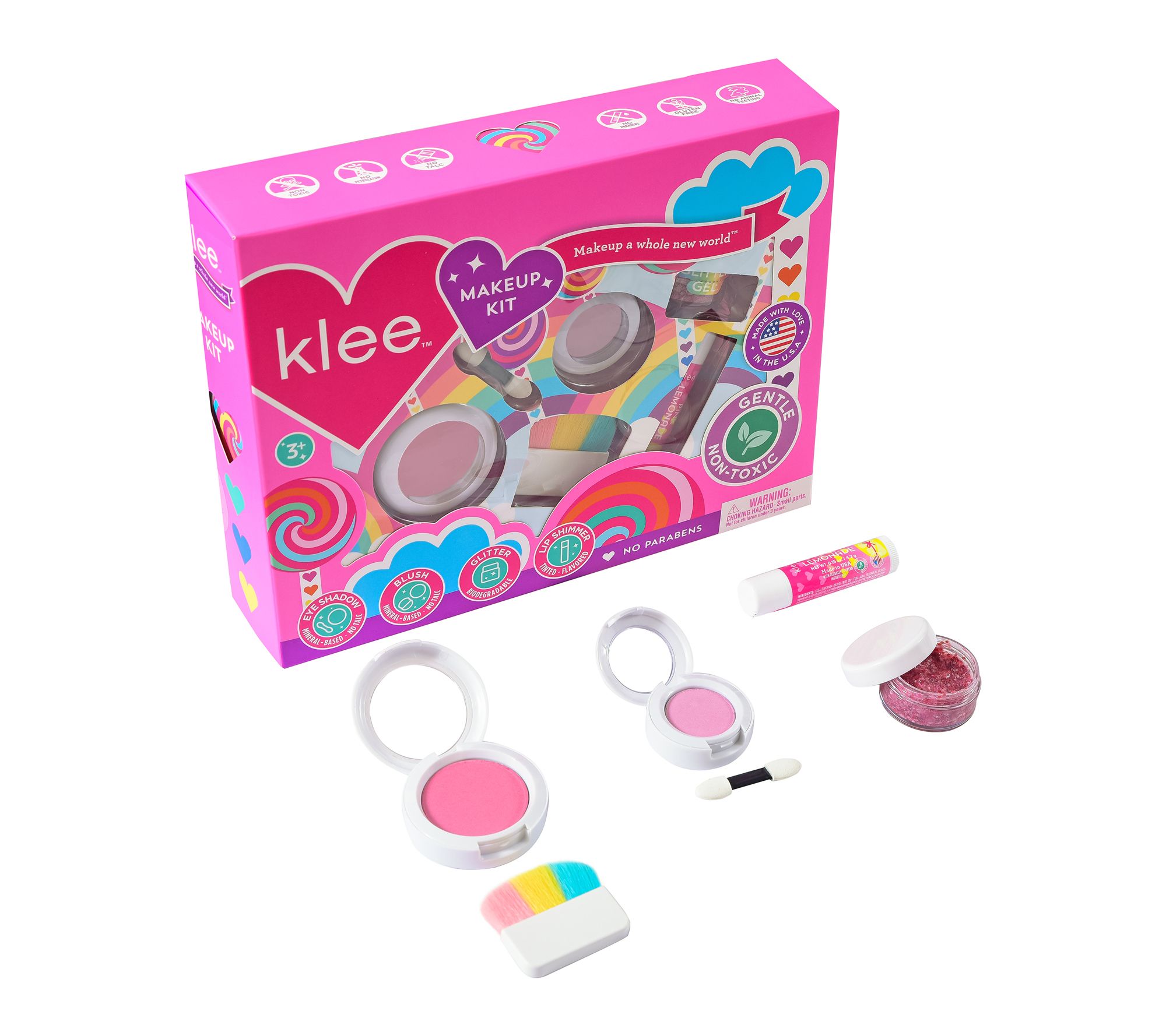 Klee Naturals Breezy Does It Kids' Mineral Makeup Set
