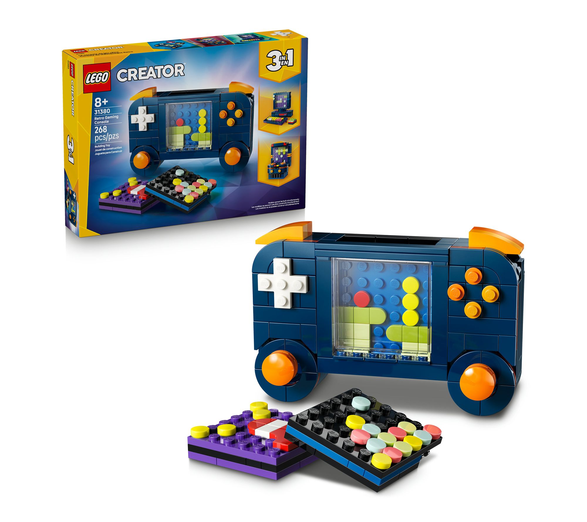  LEGO Creator 3 in 1 Retro Gaming Console Building Toy 31380