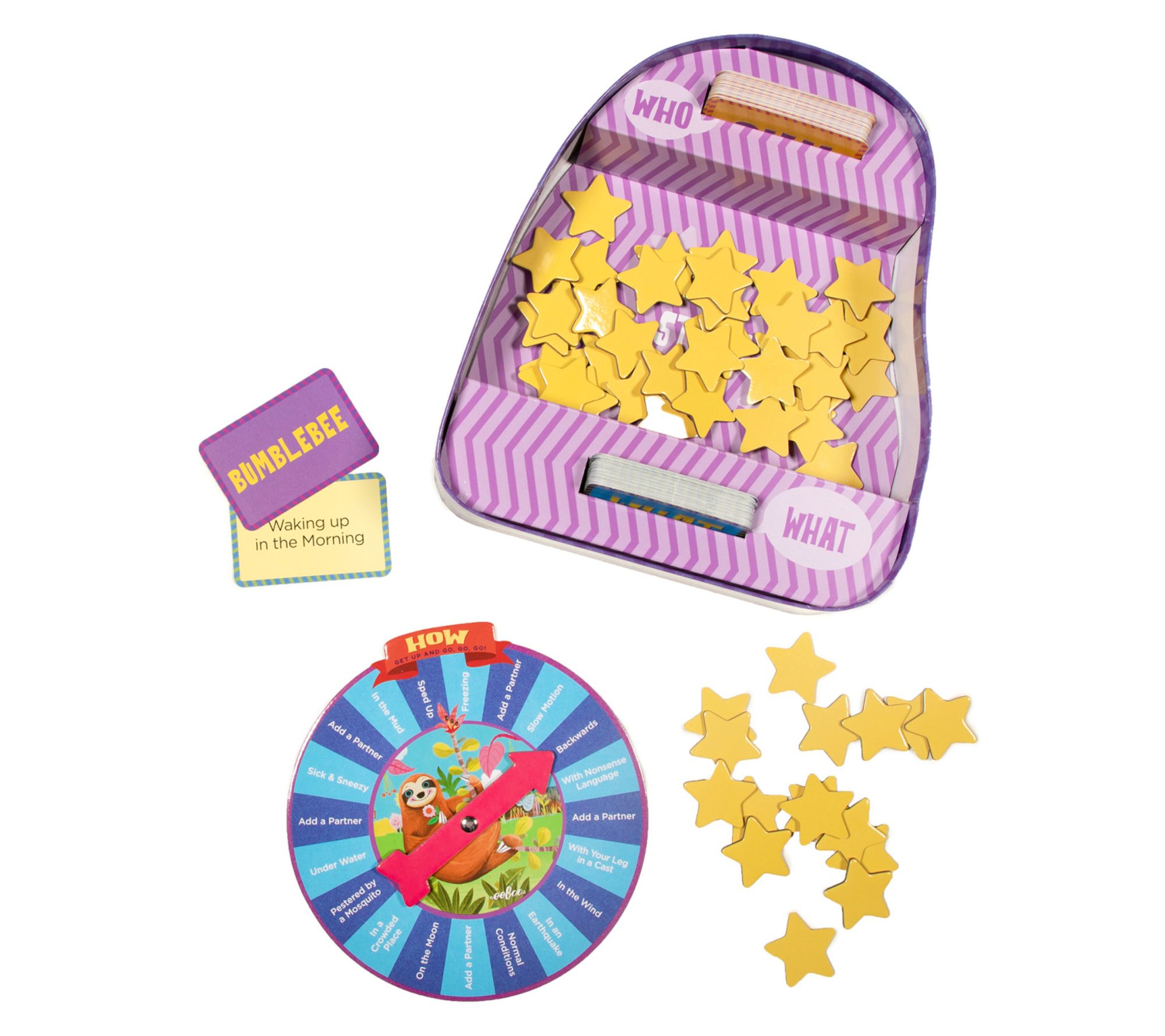 eeBoo Sloth In a Hurry Action Game