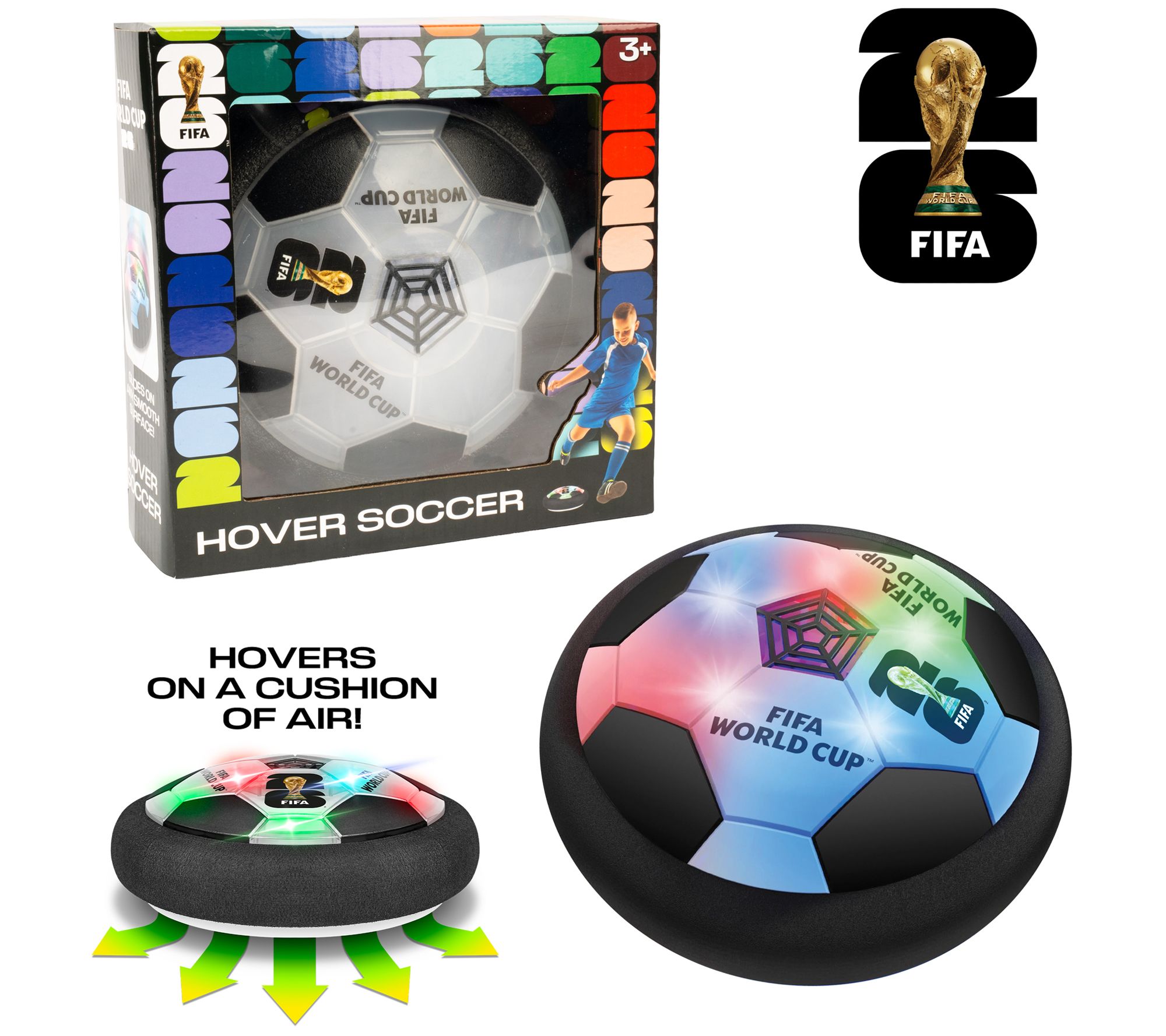 World Tech Toys FIFA Hover Soccer Ball 2 Pack