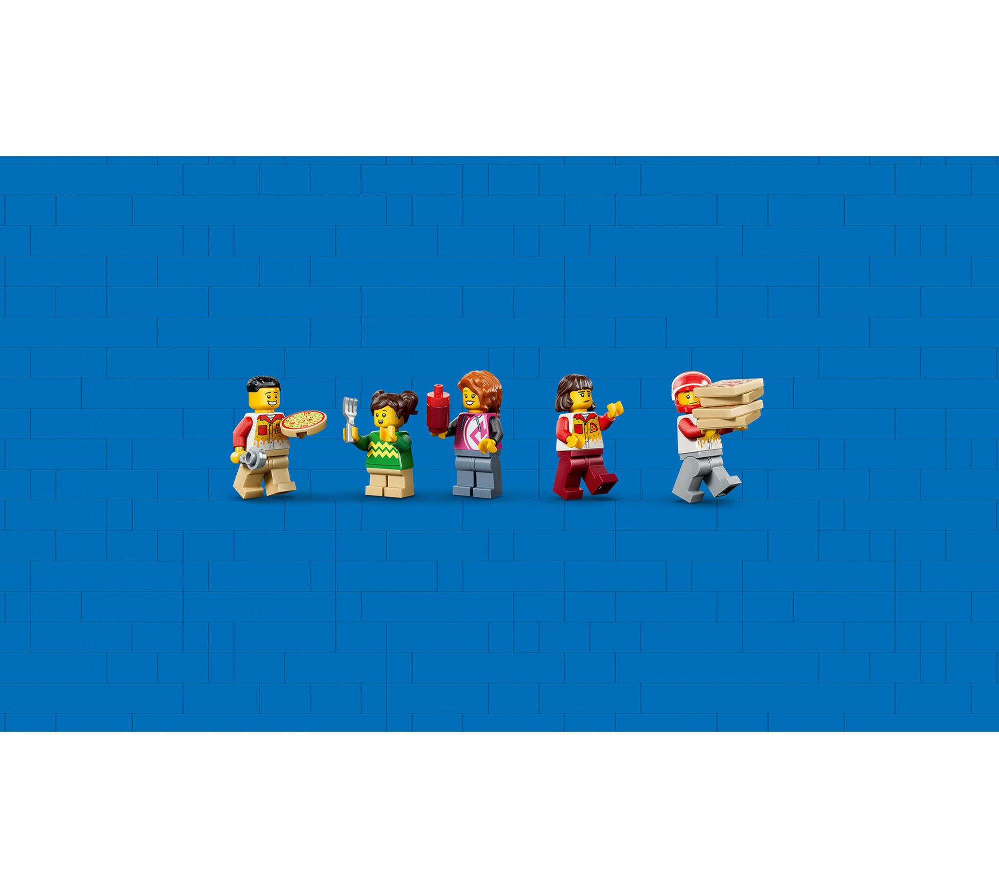 LEGO City Pizza Delivery Experience with Vehicles 60496 494 Pieces