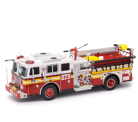 Code 3 FDNY Mets Seagrave 1:32 Scale Pumper — QVC.com