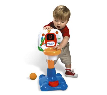 LeapFrog Learning Hoops Basketball — QVC.com