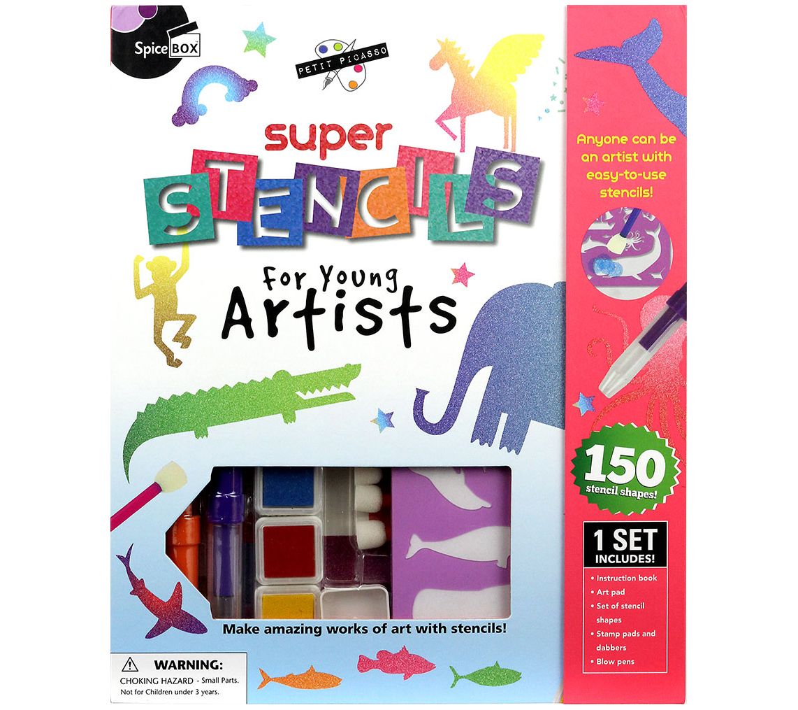 SpiceBox Children's Art Kits Petit Picasso Markers for Young Artists 