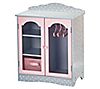 Teamson Kids Polka Dots 18" Doll Closet with Hangers