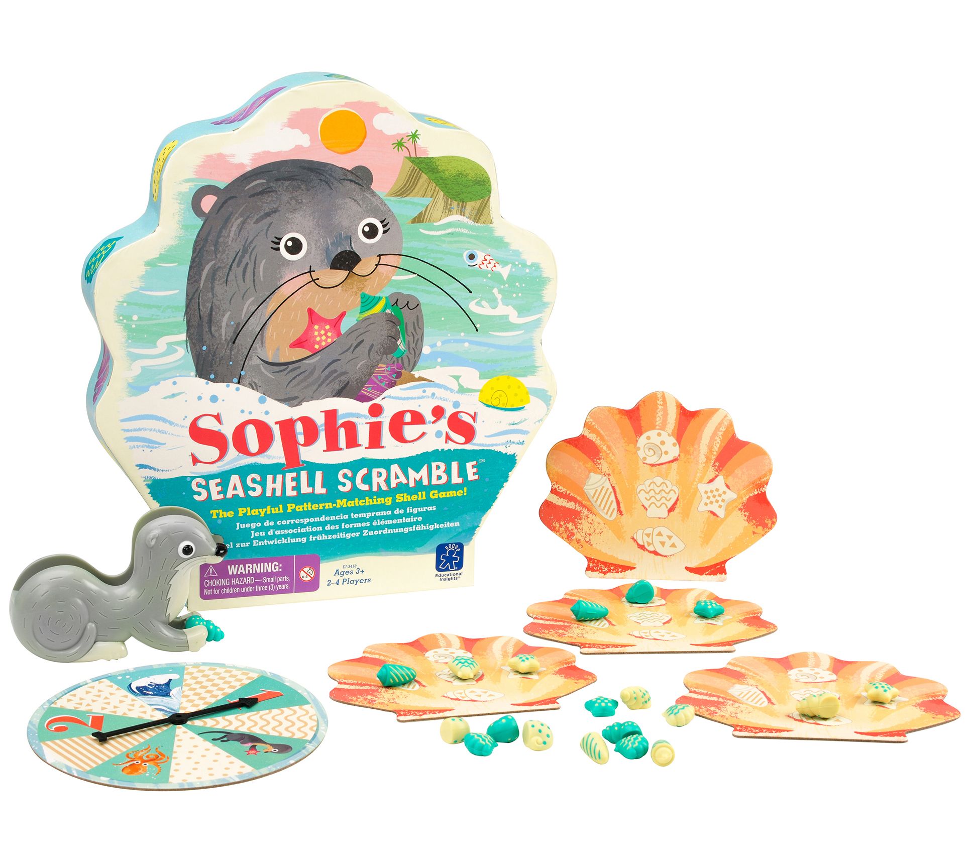 Educational Insights Sophie's Seashell ScrambleGame