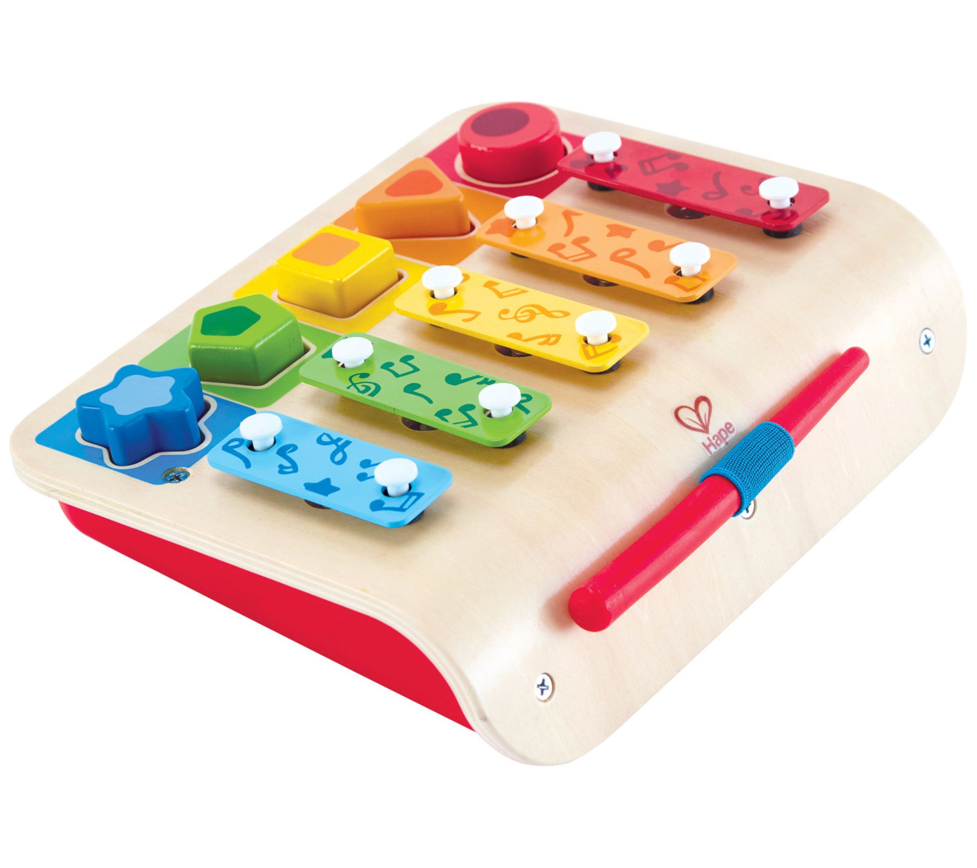 Hape Shape Sorter Wooden Xylophone Toy